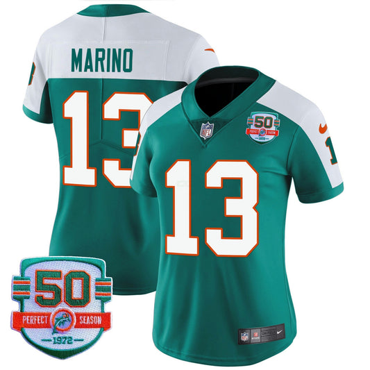 Camisa NFL Miami Dolphins Women’s Throwback Vapor Jersey