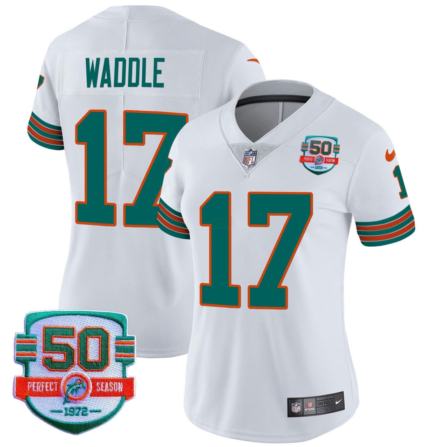 Camisa NFL Miami Dolphins Women’s Throwback Vapor Jersey