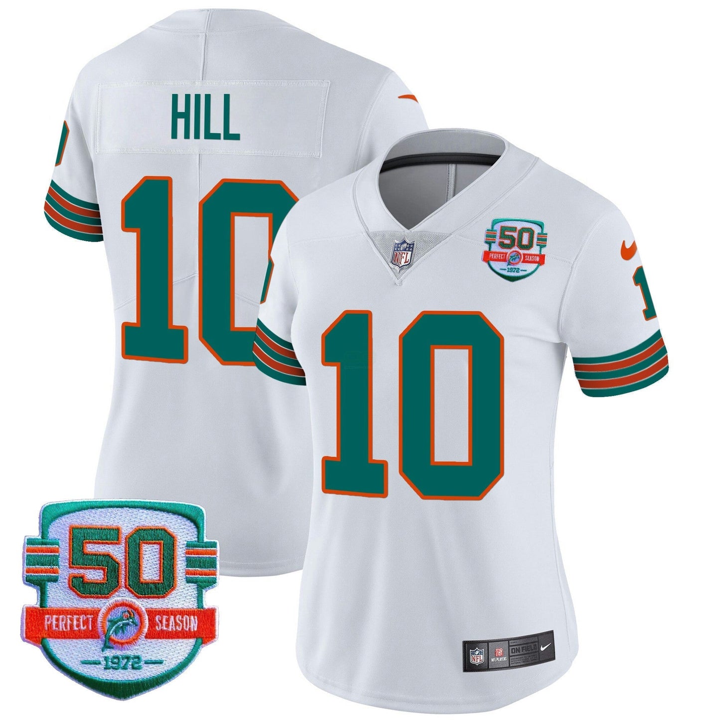 Camisa NFL Miami Dolphins Women’s Throwback Vapor Jersey