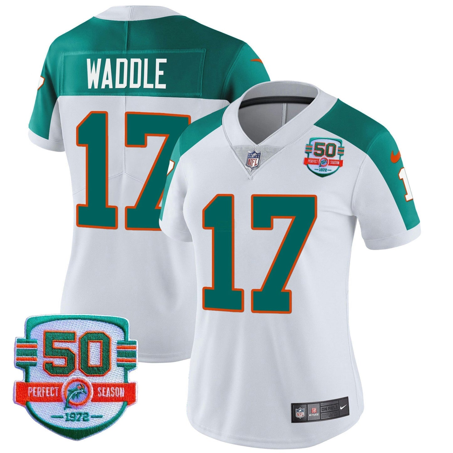 Camisa NFL Miami Dolphins Women’s Throwback Vapor Jersey