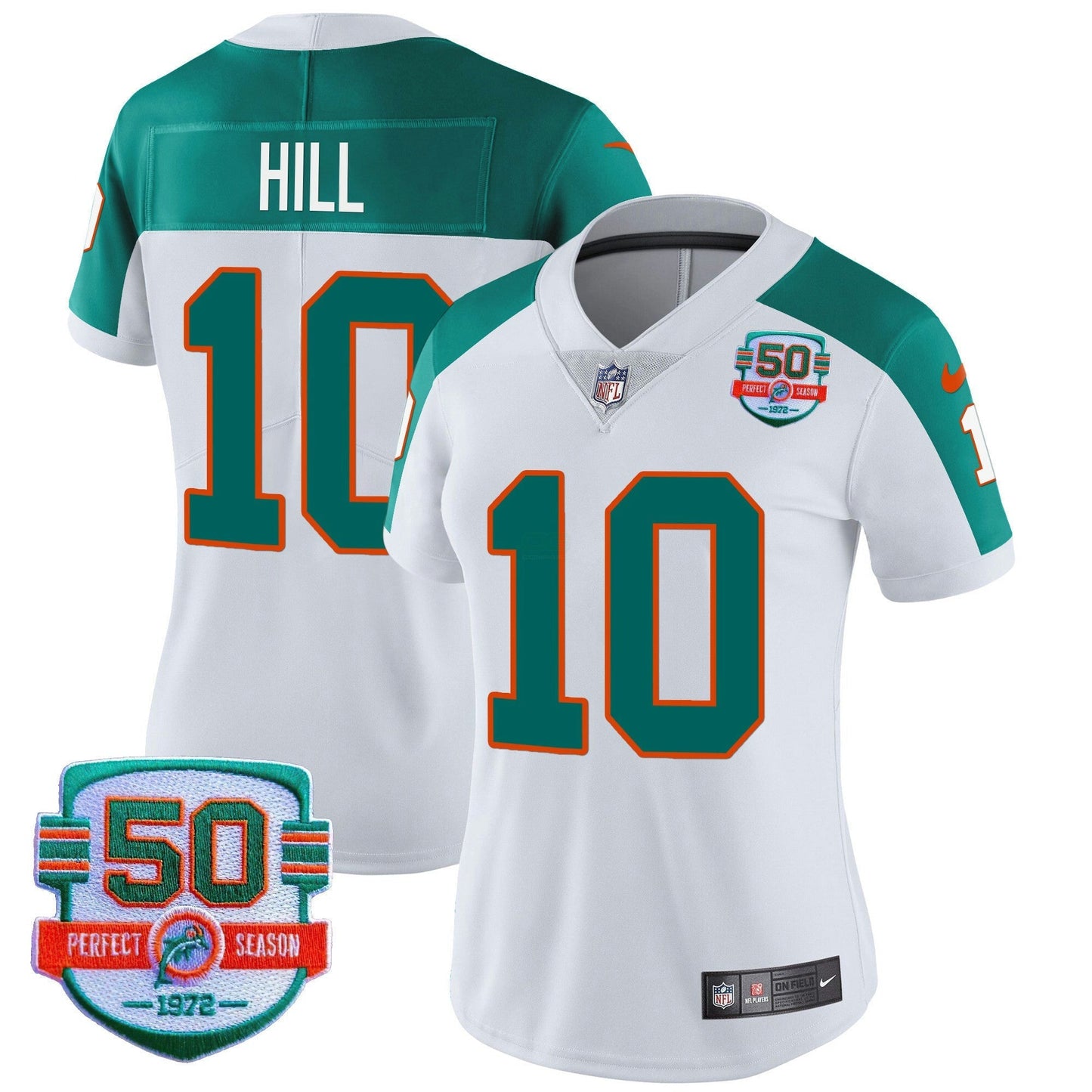 Camisa NFL Miami Dolphins Women’s Throwback Vapor Jersey