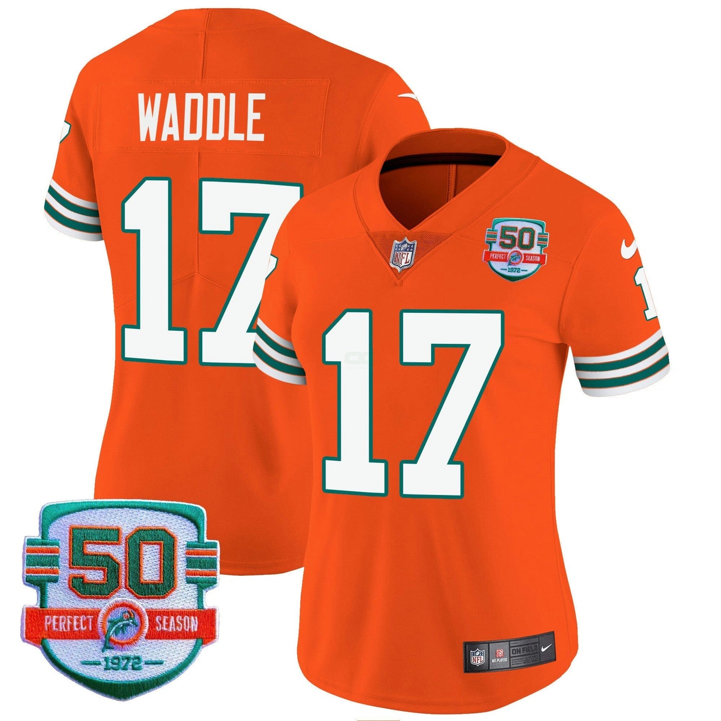 Camisa NFL Miami Dolphins Women’s Throwback Vapor Jersey