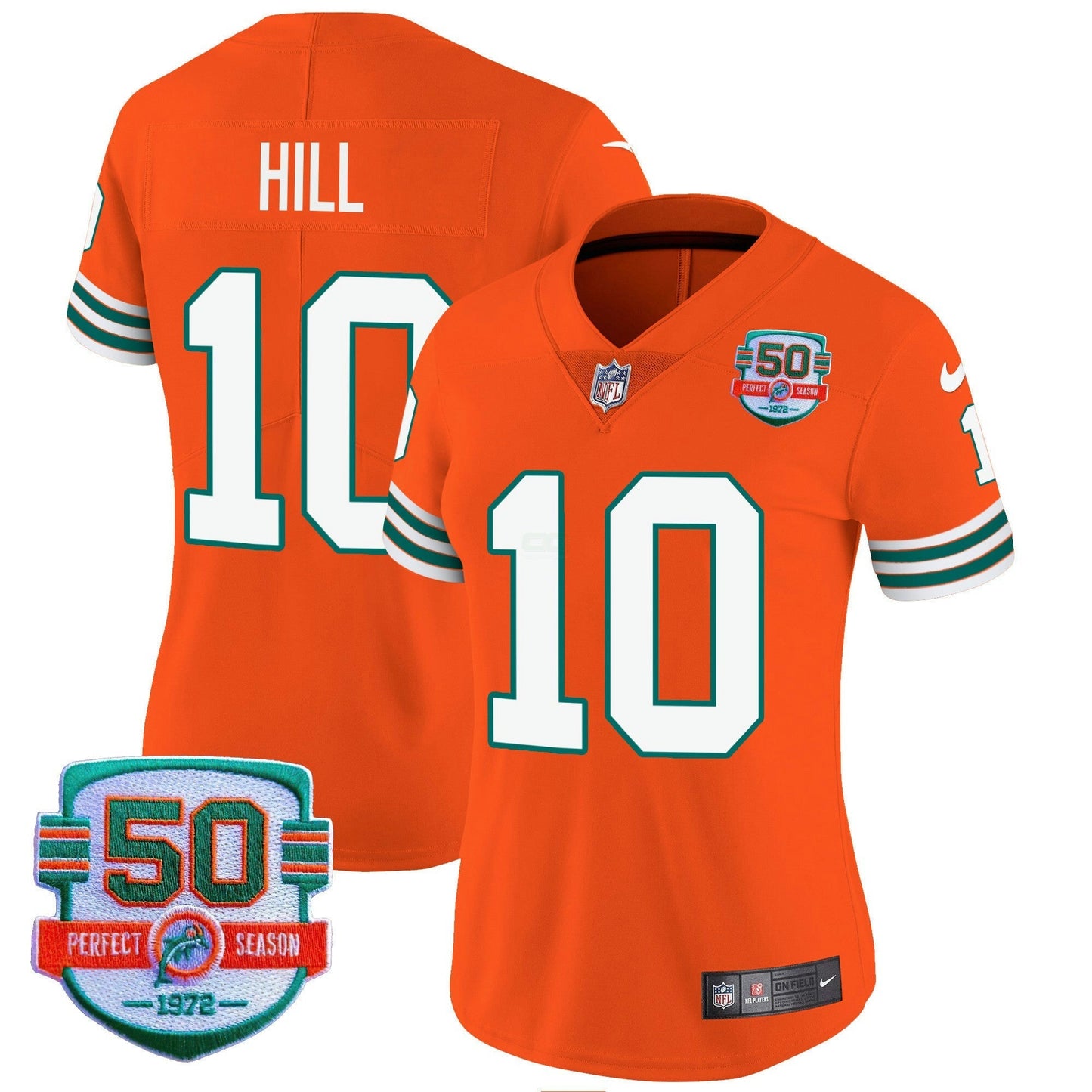 Camisa NFL Miami Dolphins Women’s Throwback Vapor Jersey