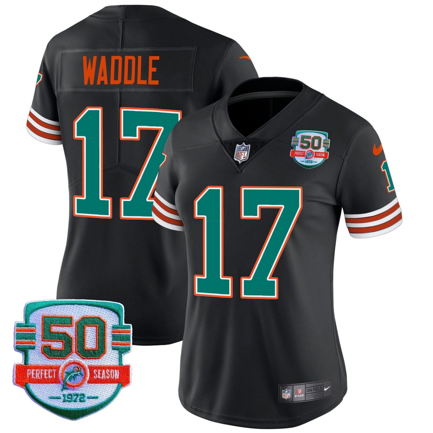 Camisa NFL Miami Dolphins Women’s Throwback Vapor Jersey