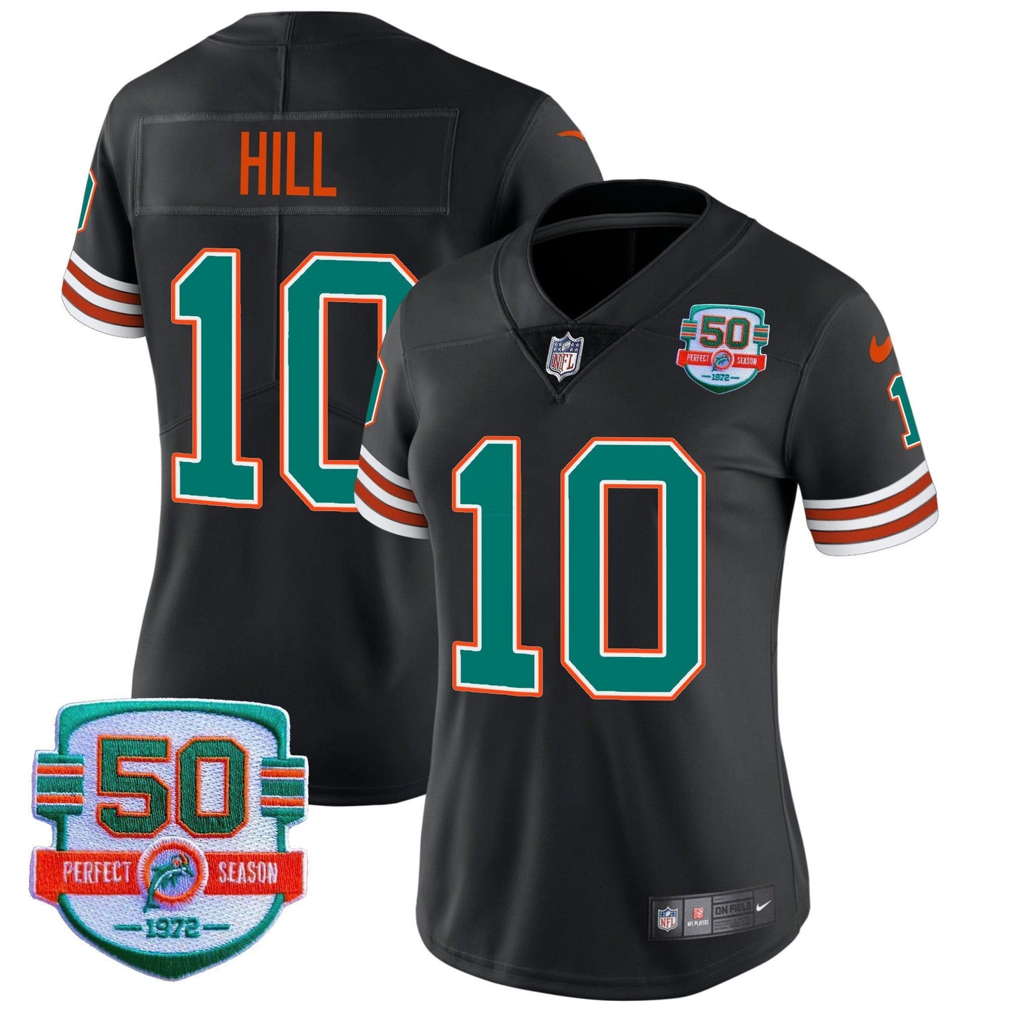 Camisa NFL Miami Dolphins Women’s Throwback Vapor Jersey