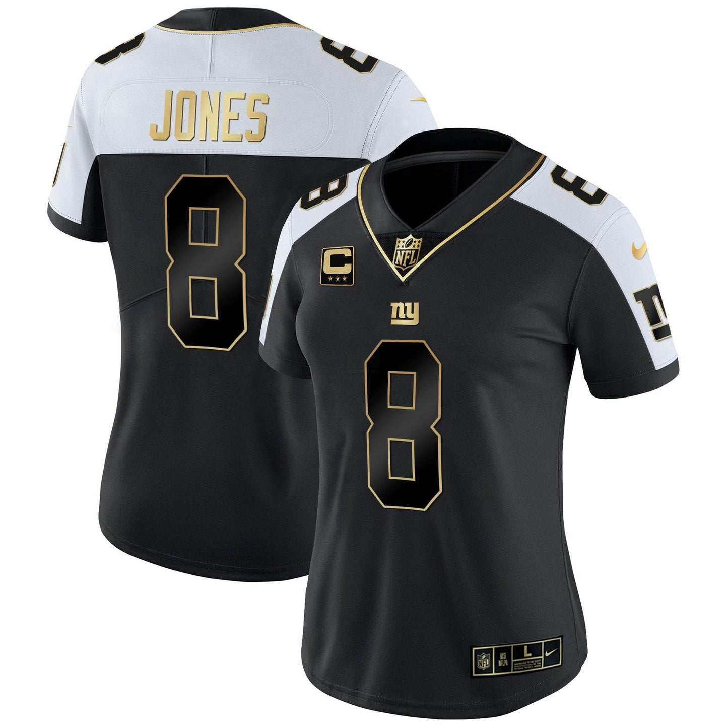 Camisa NFL New York Giants Women’s Vapor Dourada Jersey