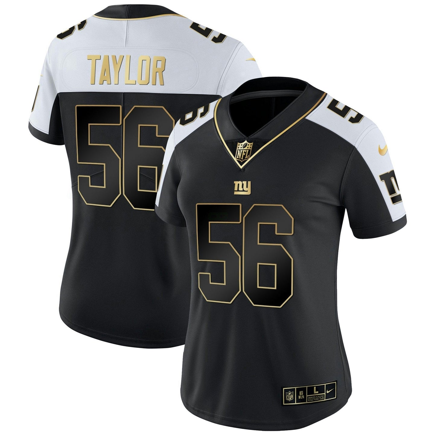 Camisa NFL New York Giants Women’s Vapor Dourada Jersey
