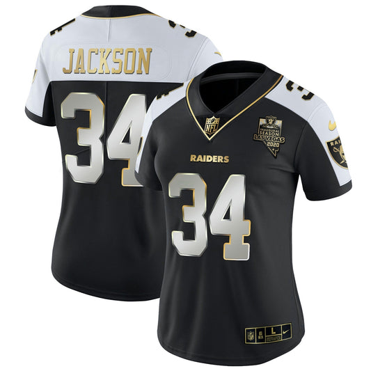 Camisa NFL Las Vegas Raiders Women’s Vapor Dourada Jersey