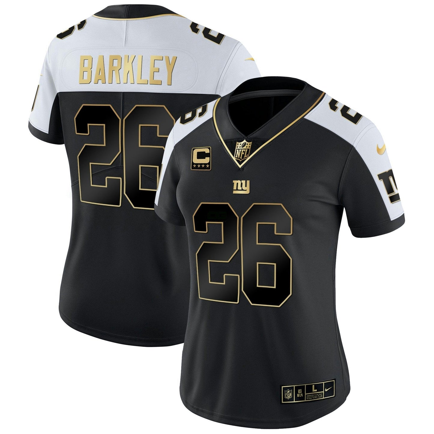 Camisa NFL New York Giants Women’s Vapor Dourada Jersey