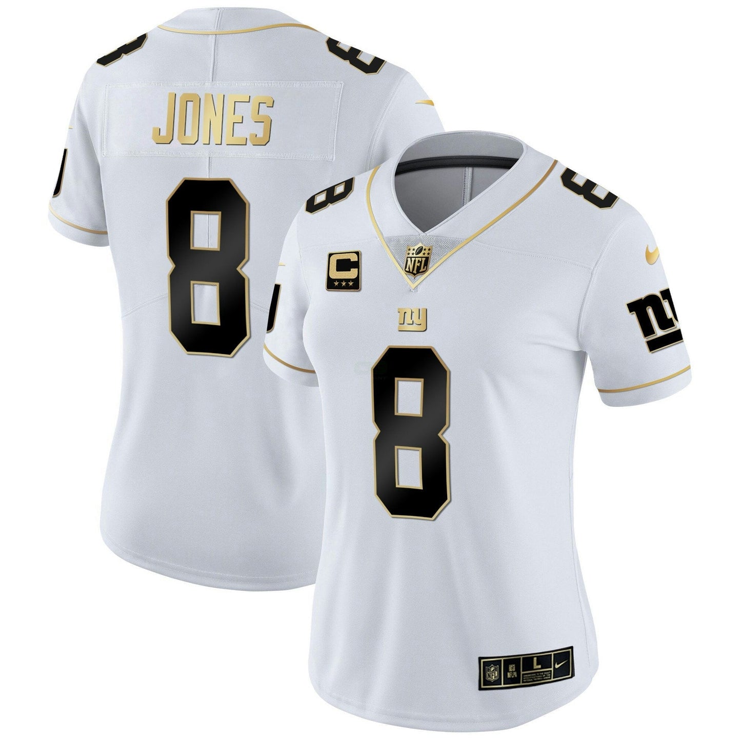 Camisa NFL New York Giants Women’s Vapor Dourada Jersey
