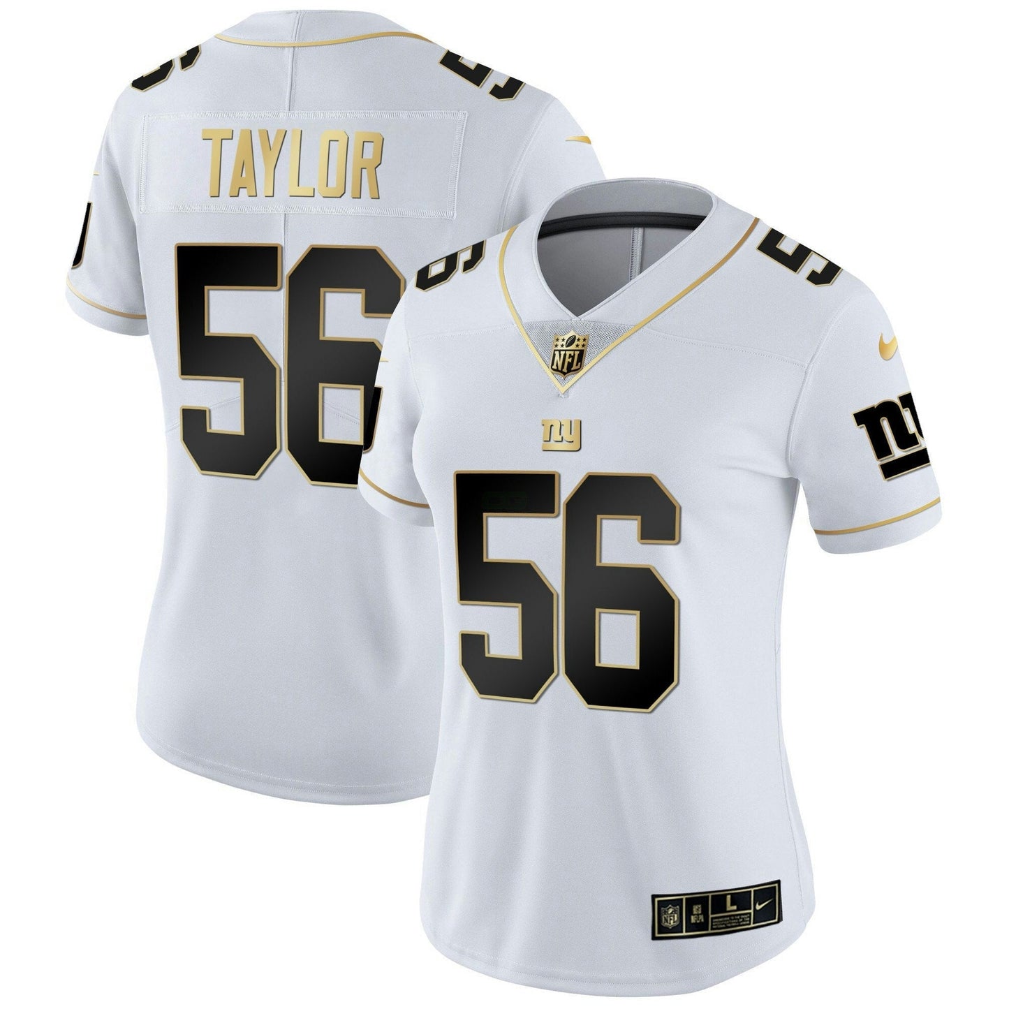 Camisa NFL New York Giants Women’s Vapor Dourada Jersey