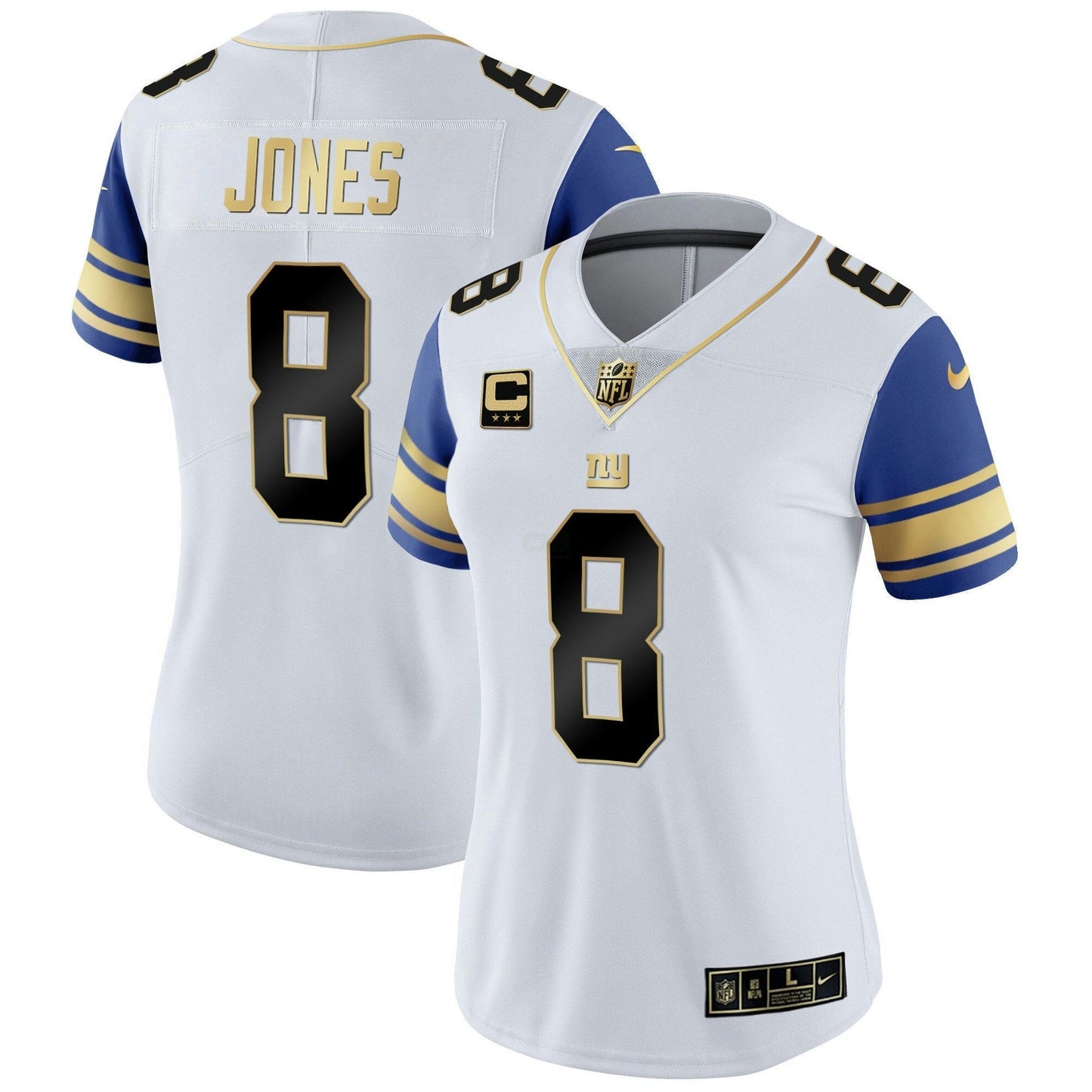 Camisa NFL New York Giants Women’s Vapor Dourada Jersey