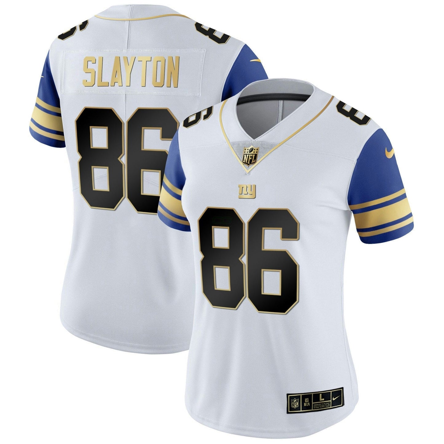 Camisa NFL New York Giants Women’s Vapor Dourada Jersey
