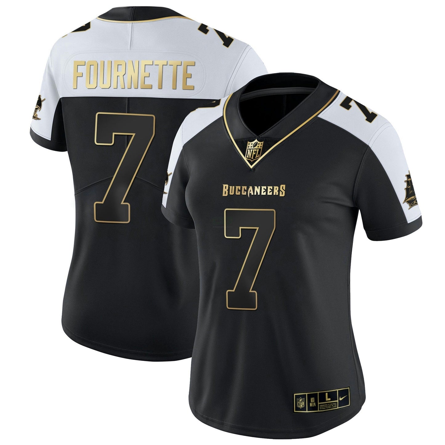Camisa NFL Tampa Bay Buccaneers Women’s Vapor Dourada Jersey