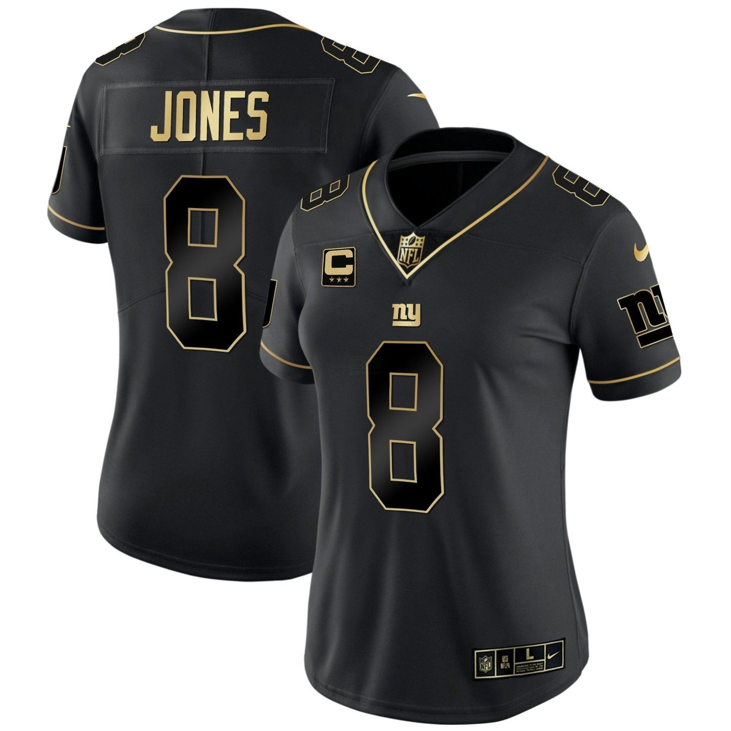 Camisa NFL New York Giants Women’s Vapor Dourada Jersey