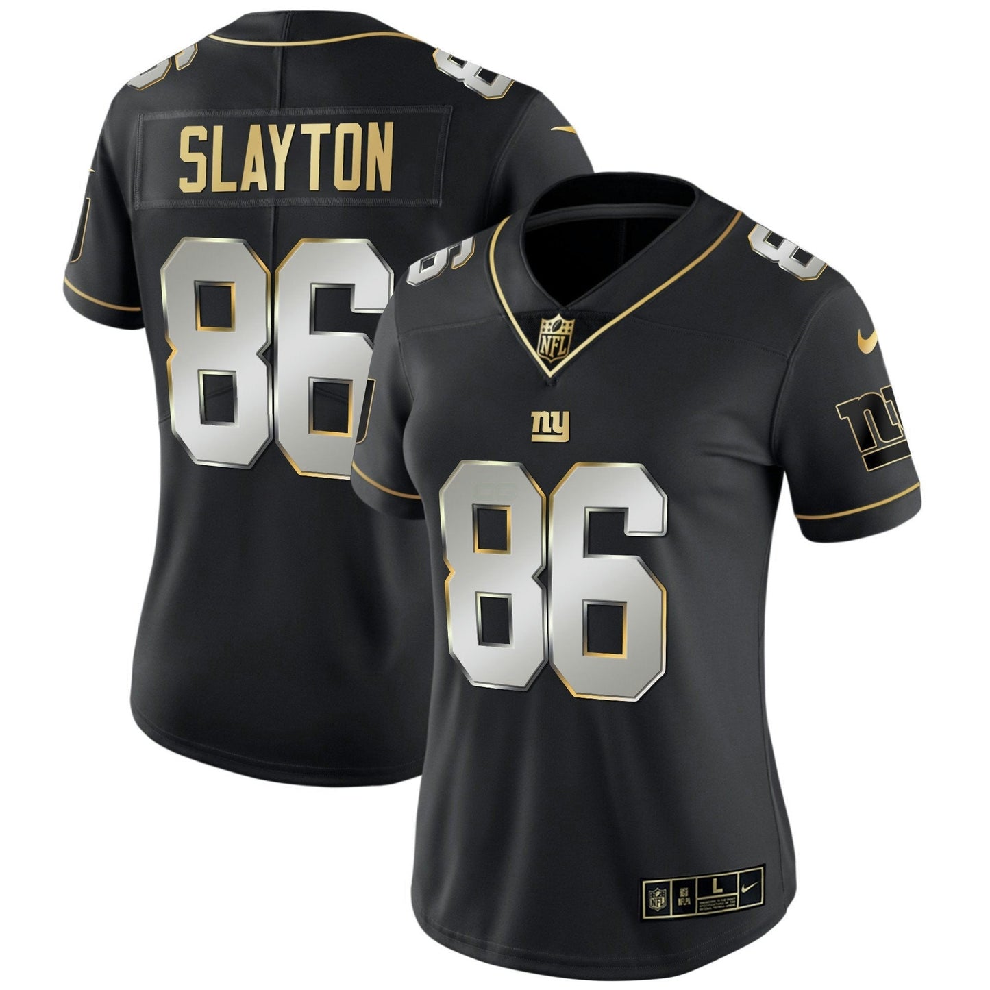 Camisa NFL New York Giants Women’s Vapor Dourada Jersey