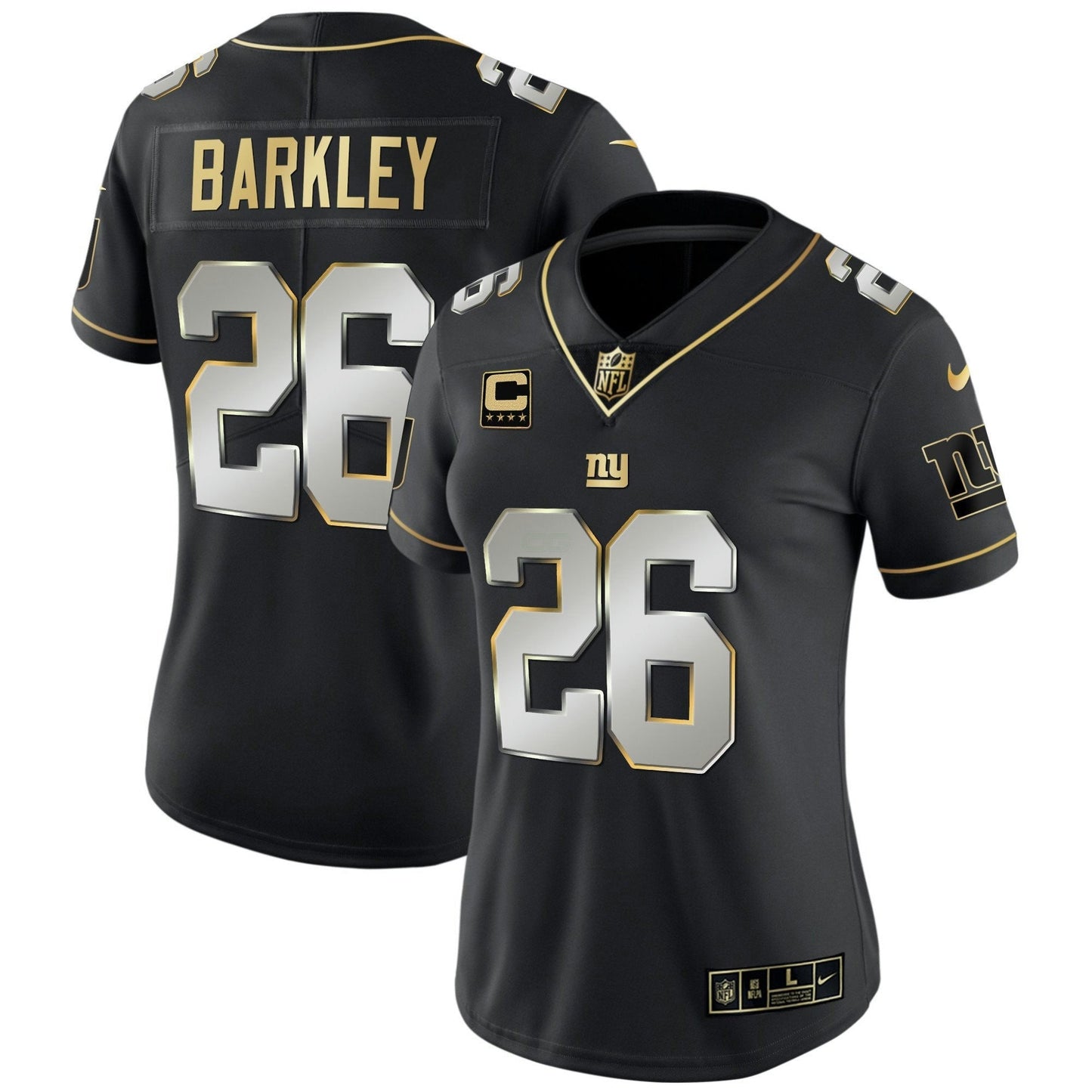 Camisa NFL New York Giants Women’s Vapor Dourada Jersey