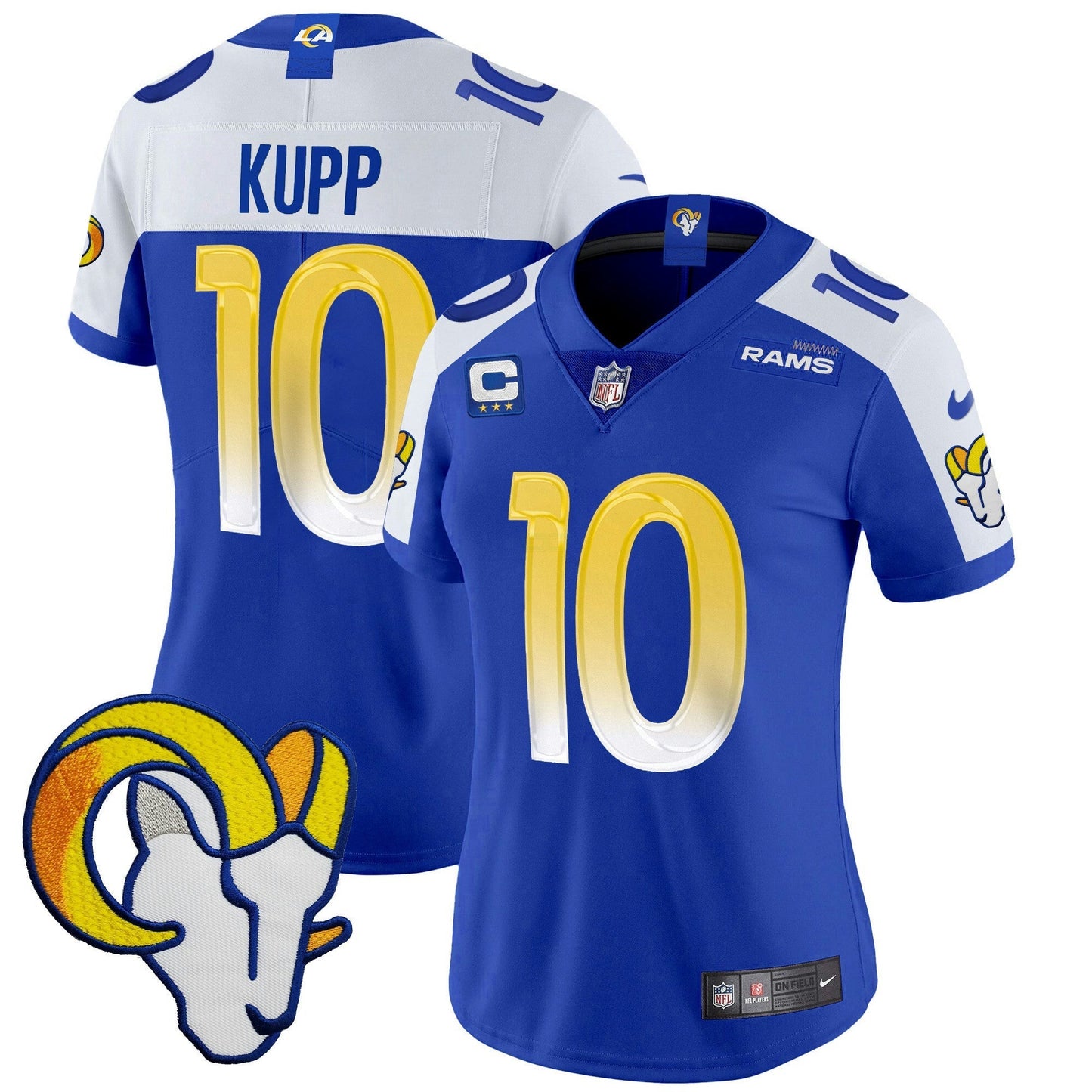 Camisa NFL Los Angeles Rams Women’s Vapor Limited Jersey V2
