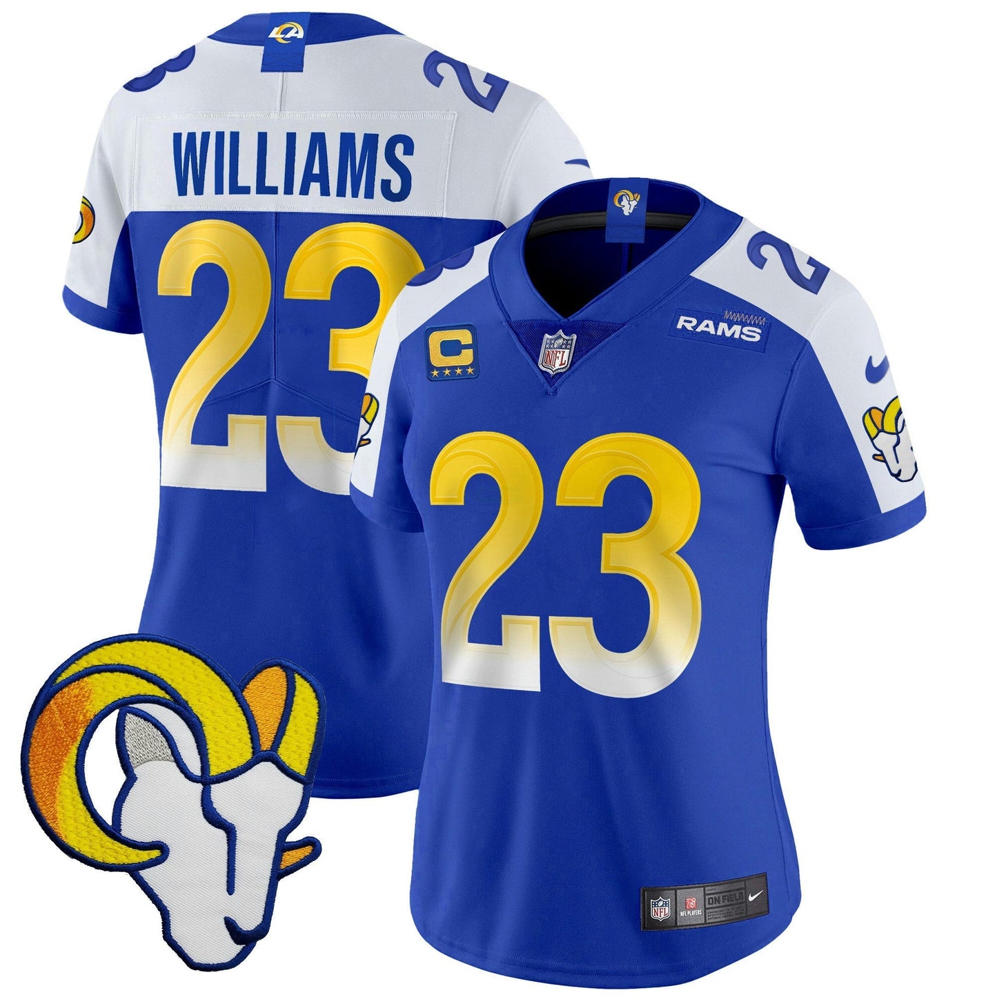 Camisa NFL Los Angeles Rams Women’s Vapor Limited Jersey V2