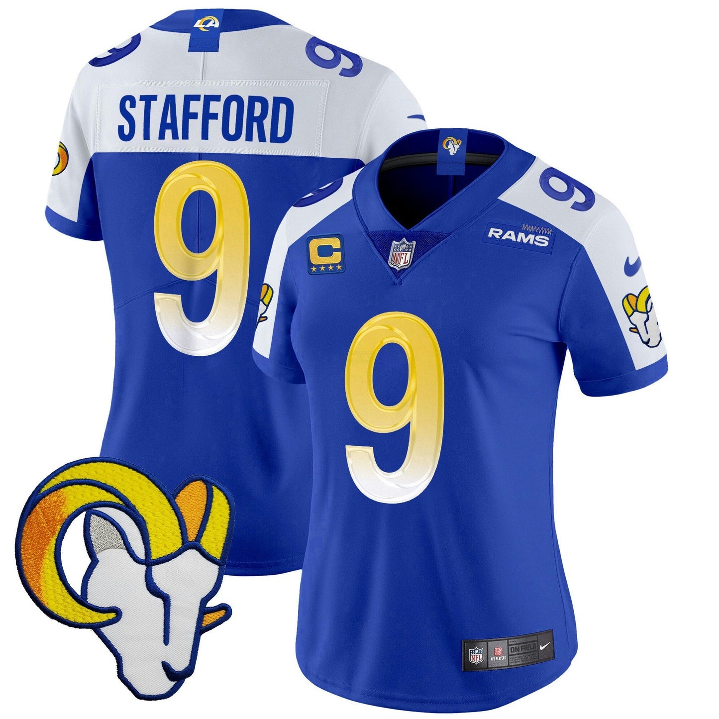 Camisa NFL Los Angeles Rams Women’s Vapor Limited Jersey V2