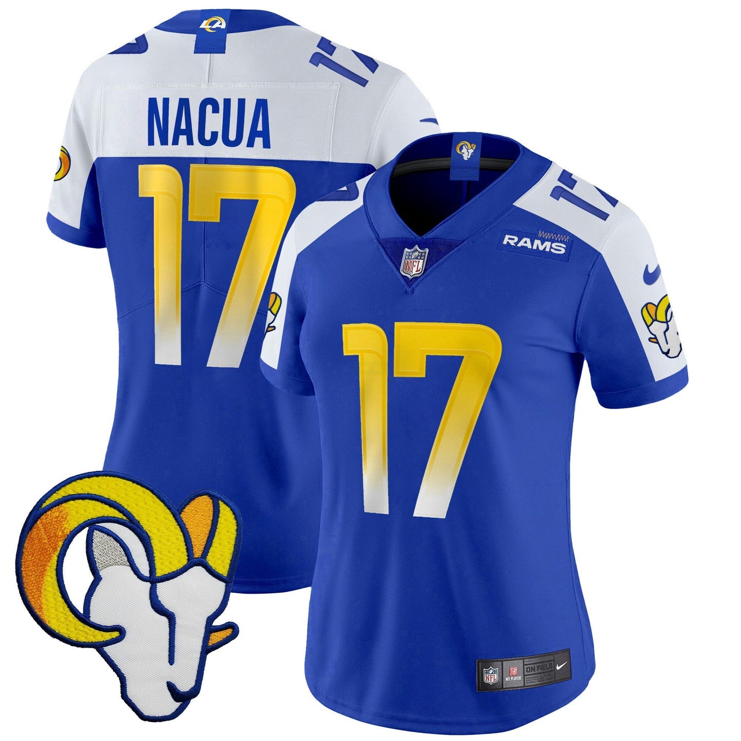 Camisa NFL Los Angeles Rams Women’s Vapor Limited Jersey V2