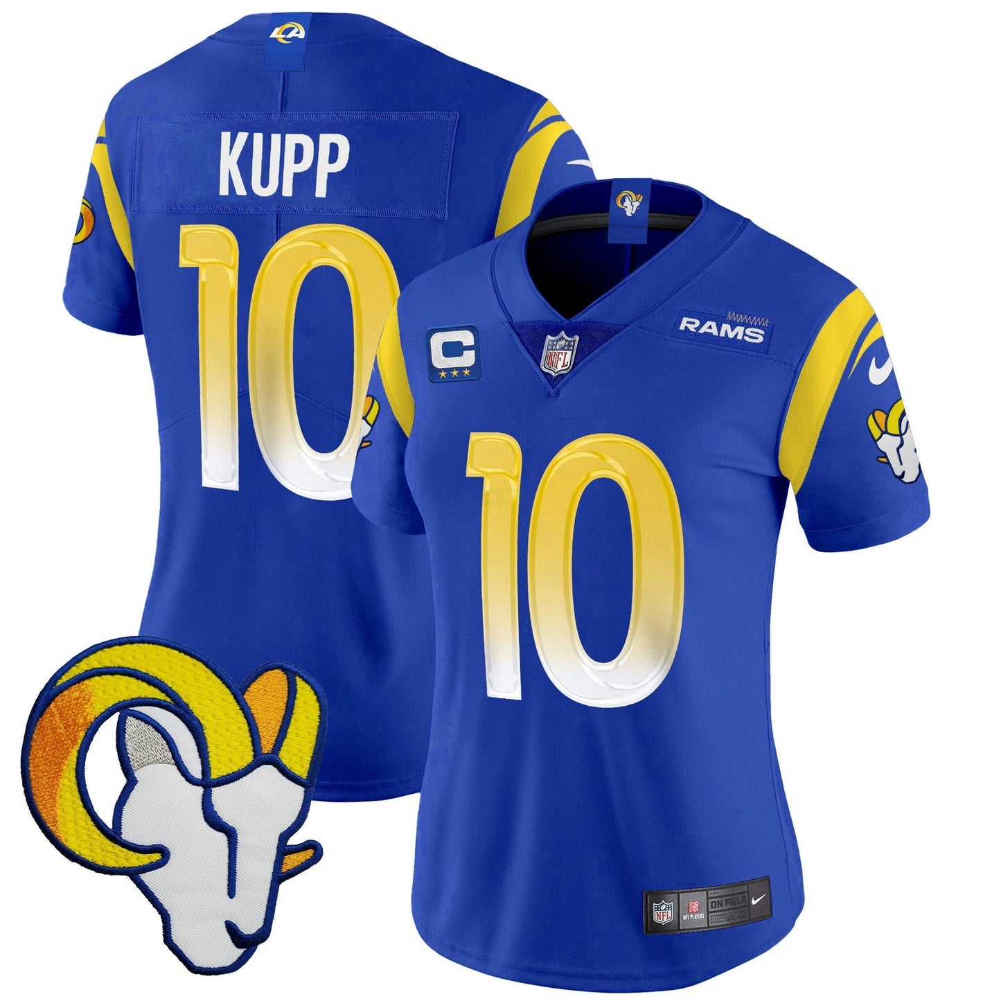 Camisa NFL Los Angeles Rams Women’s Vapor Limited Jersey V2