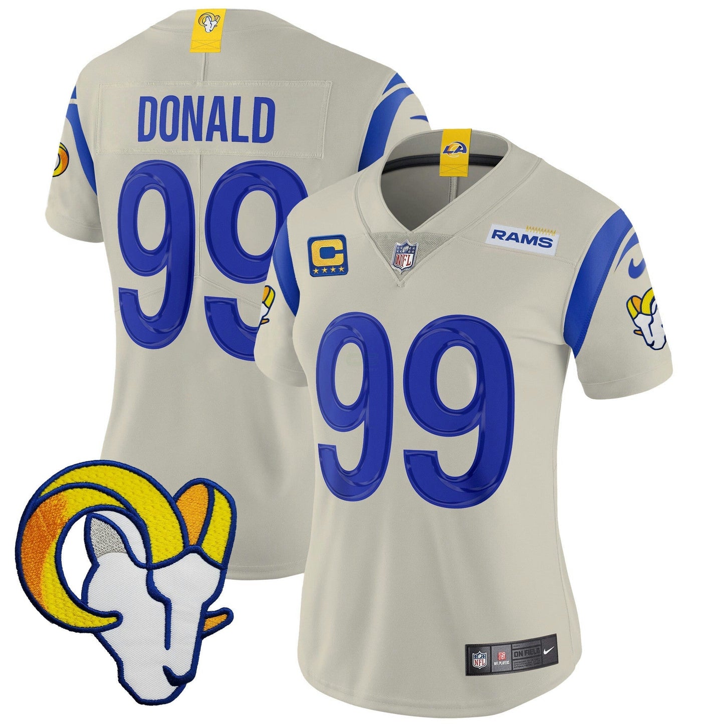 Camisa NFL Los Angeles Rams Women’s Vapor Limited Jersey V2