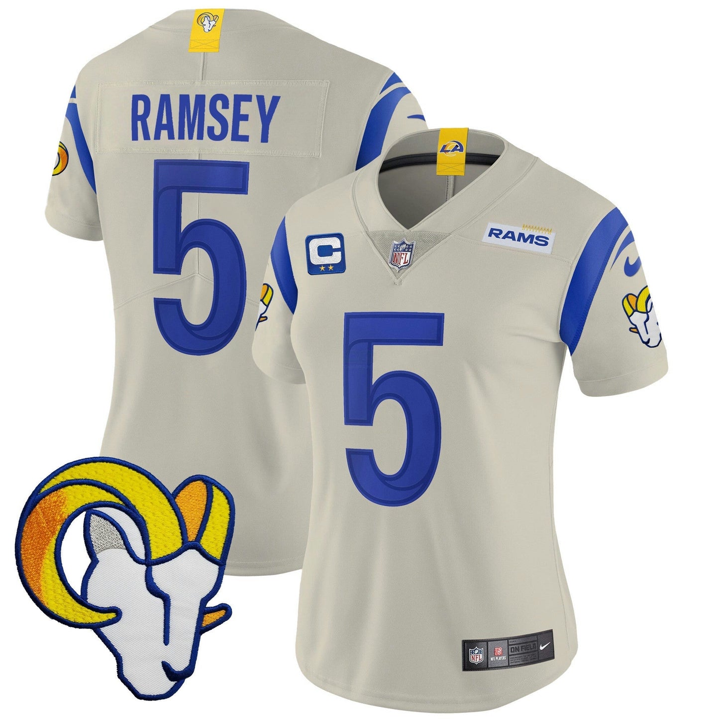 Camisa NFL Los Angeles Rams Women’s Vapor Limited Jersey V2