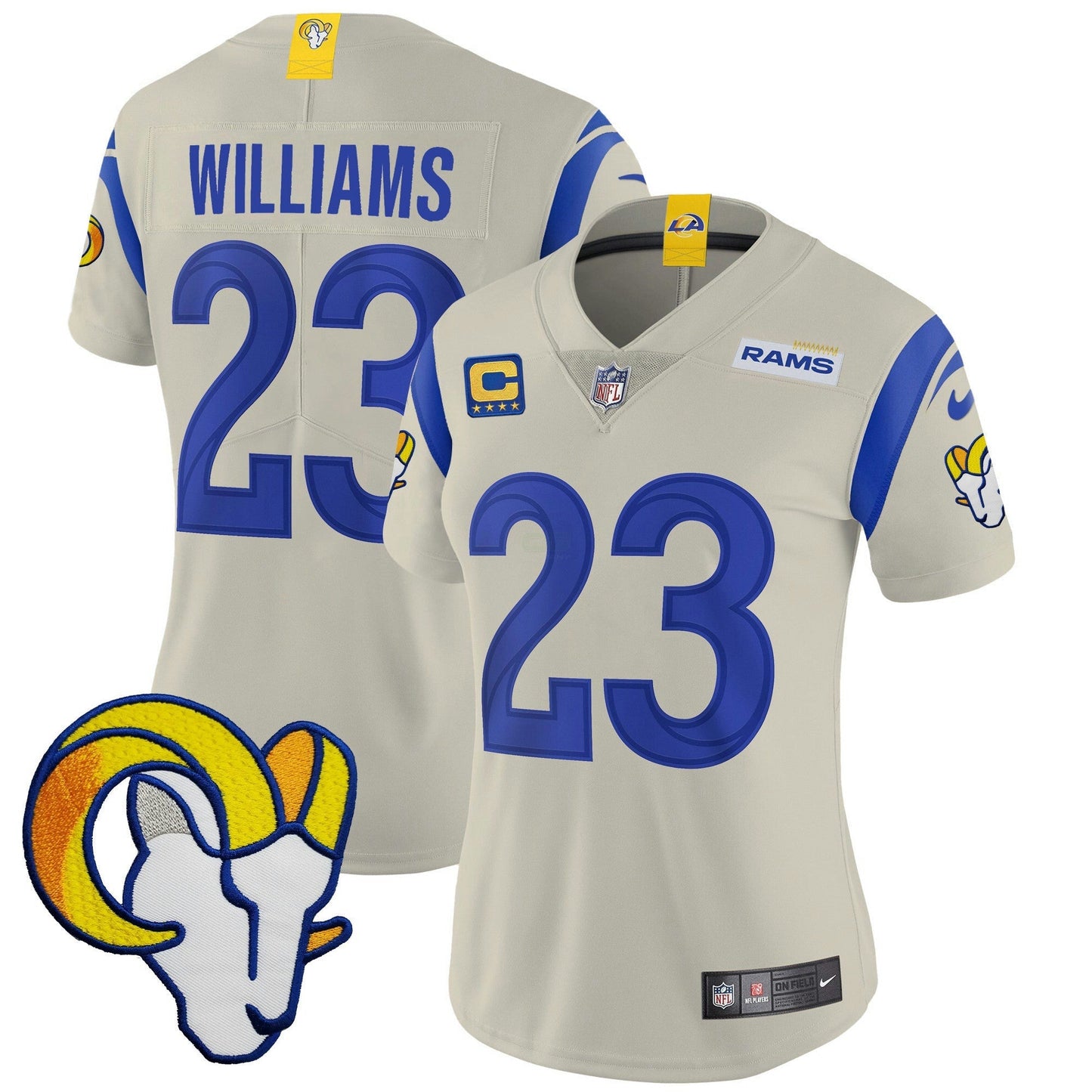 Camisa NFL Los Angeles Rams Women’s Vapor Limited Jersey V2