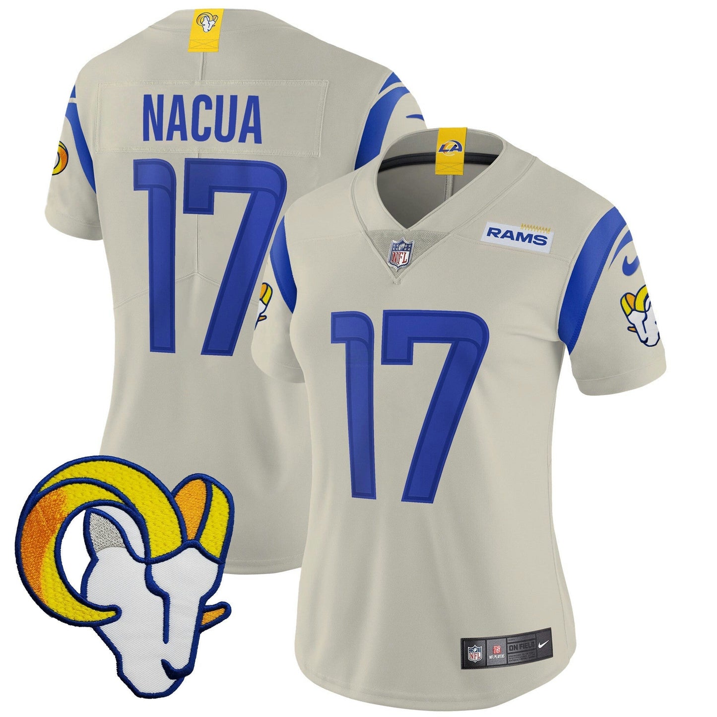 Camisa NFL Los Angeles Rams Women’s Vapor Limited Jersey V2