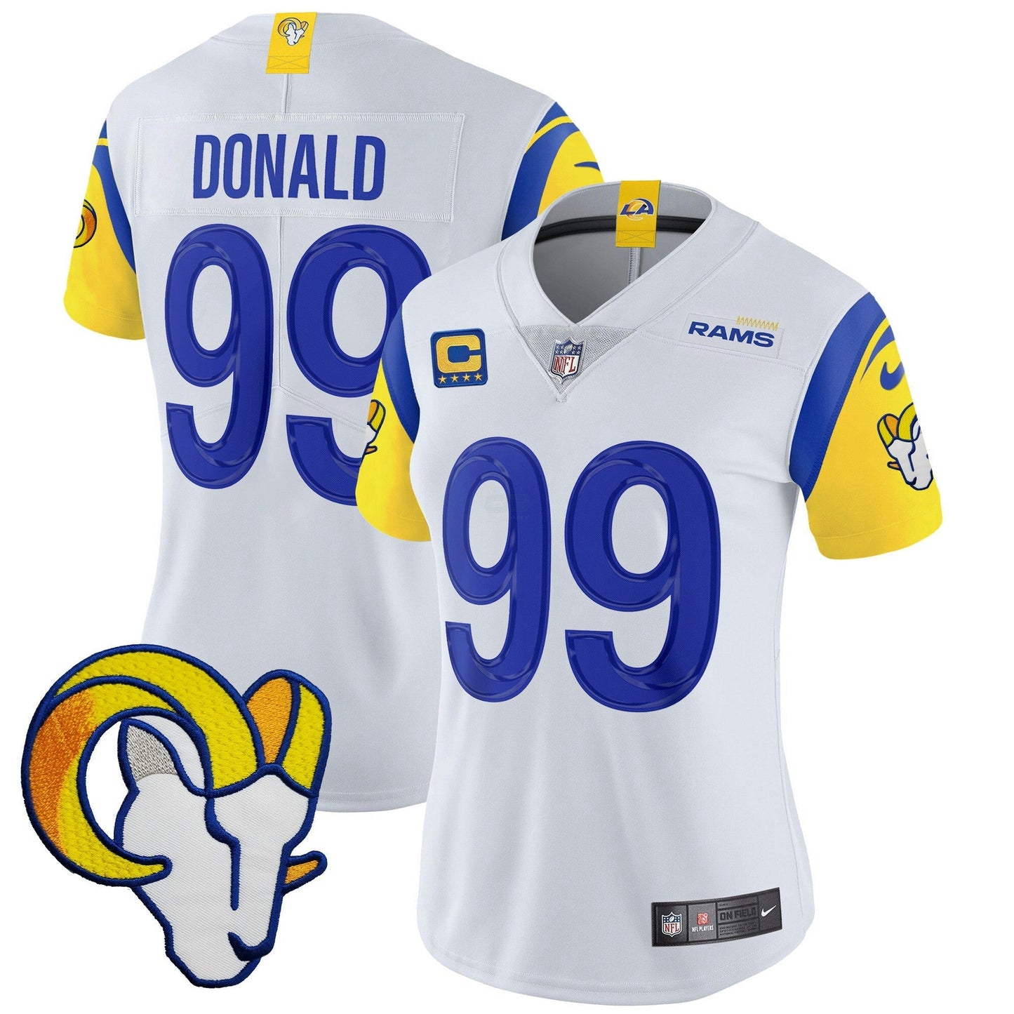 Camisa NFL Los Angeles Rams Women’s Vapor Limited Jersey V2