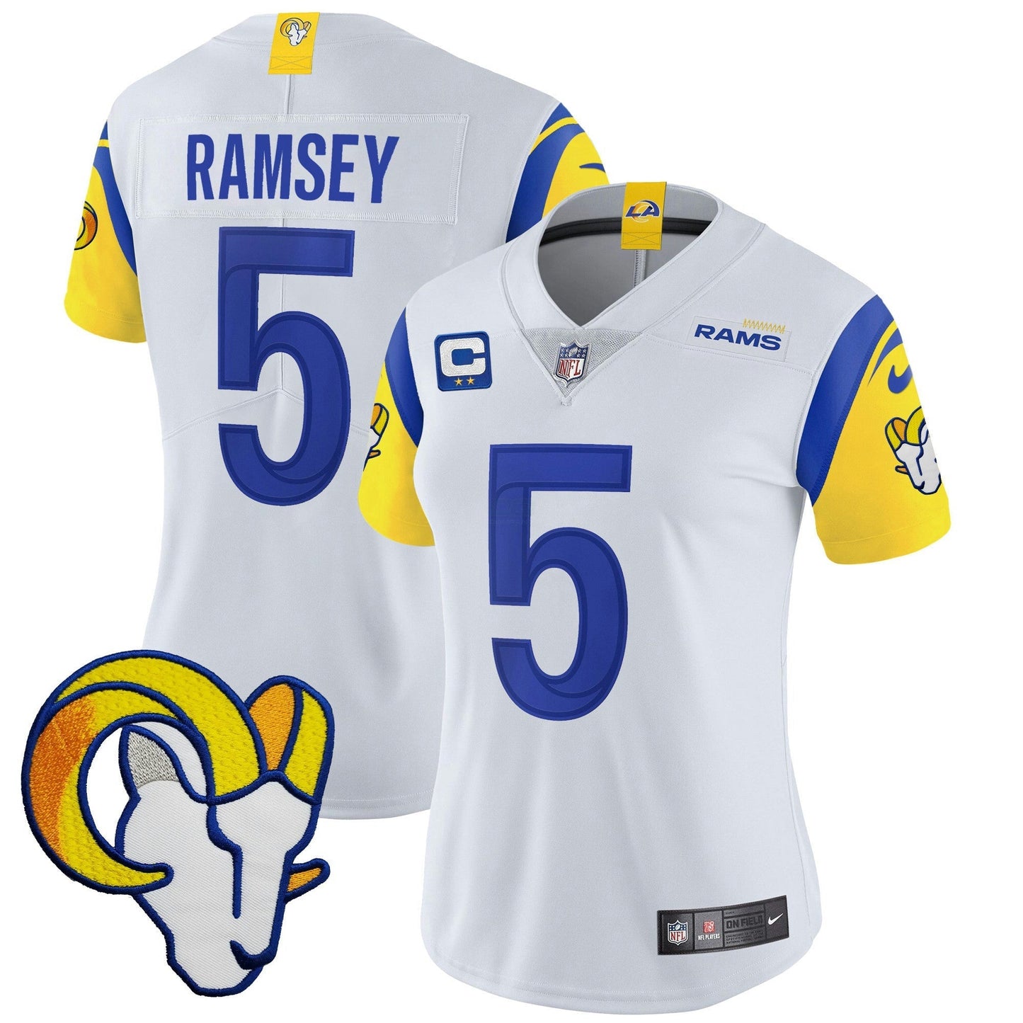 Camisa NFL Los Angeles Rams Women’s Vapor Limited Jersey V2