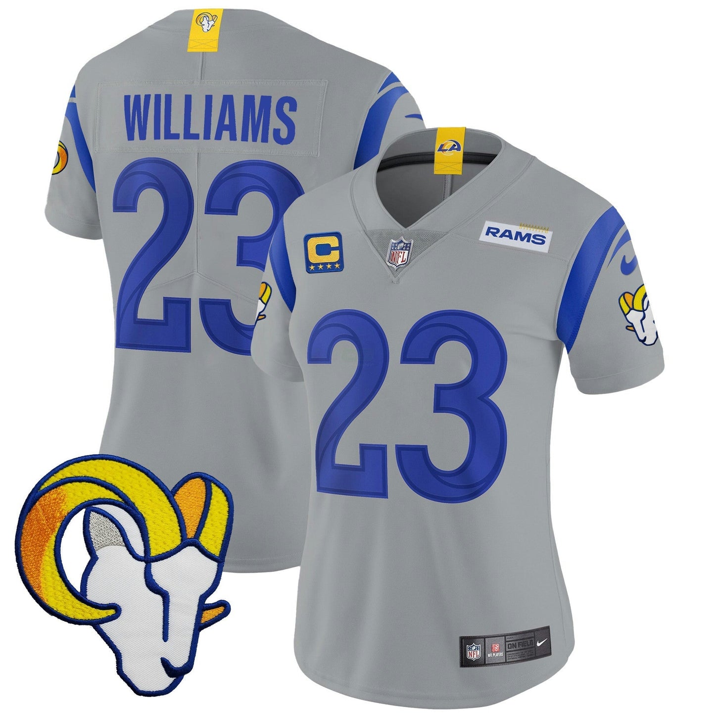 Camisa NFL Los Angeles Rams Women’s Vapor Limited Jersey V2