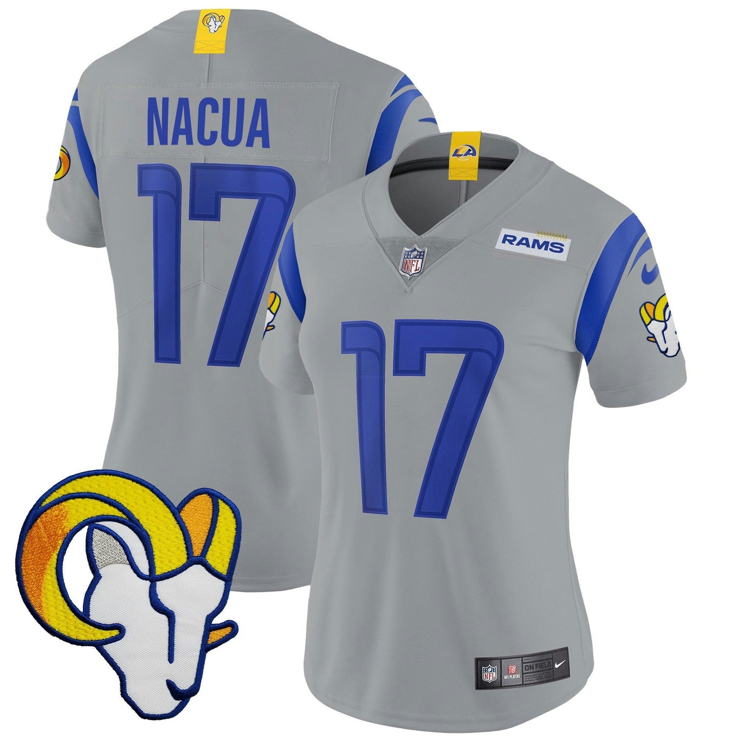 Camisa NFL Los Angeles Rams Women’s Vapor Limited Jersey V2