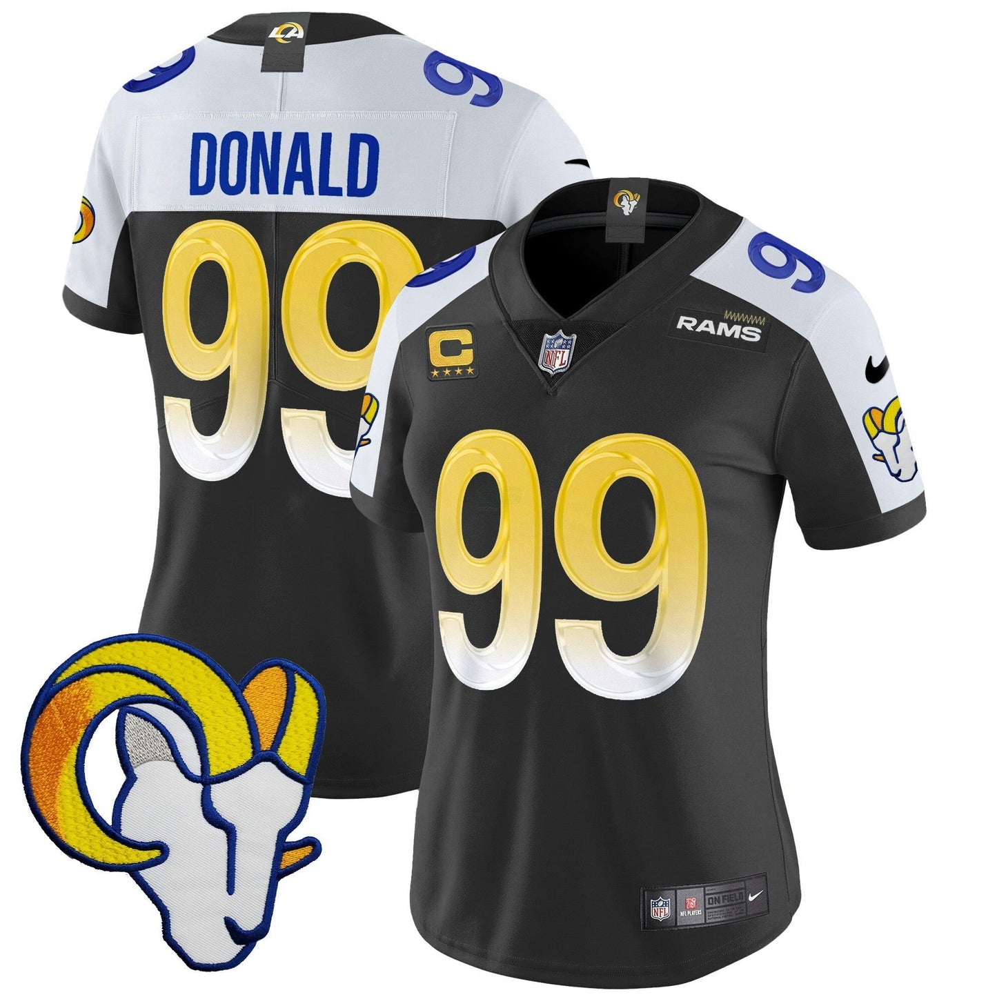 Camisa NFL Los Angeles Rams Women’s Vapor Limited Jersey V2