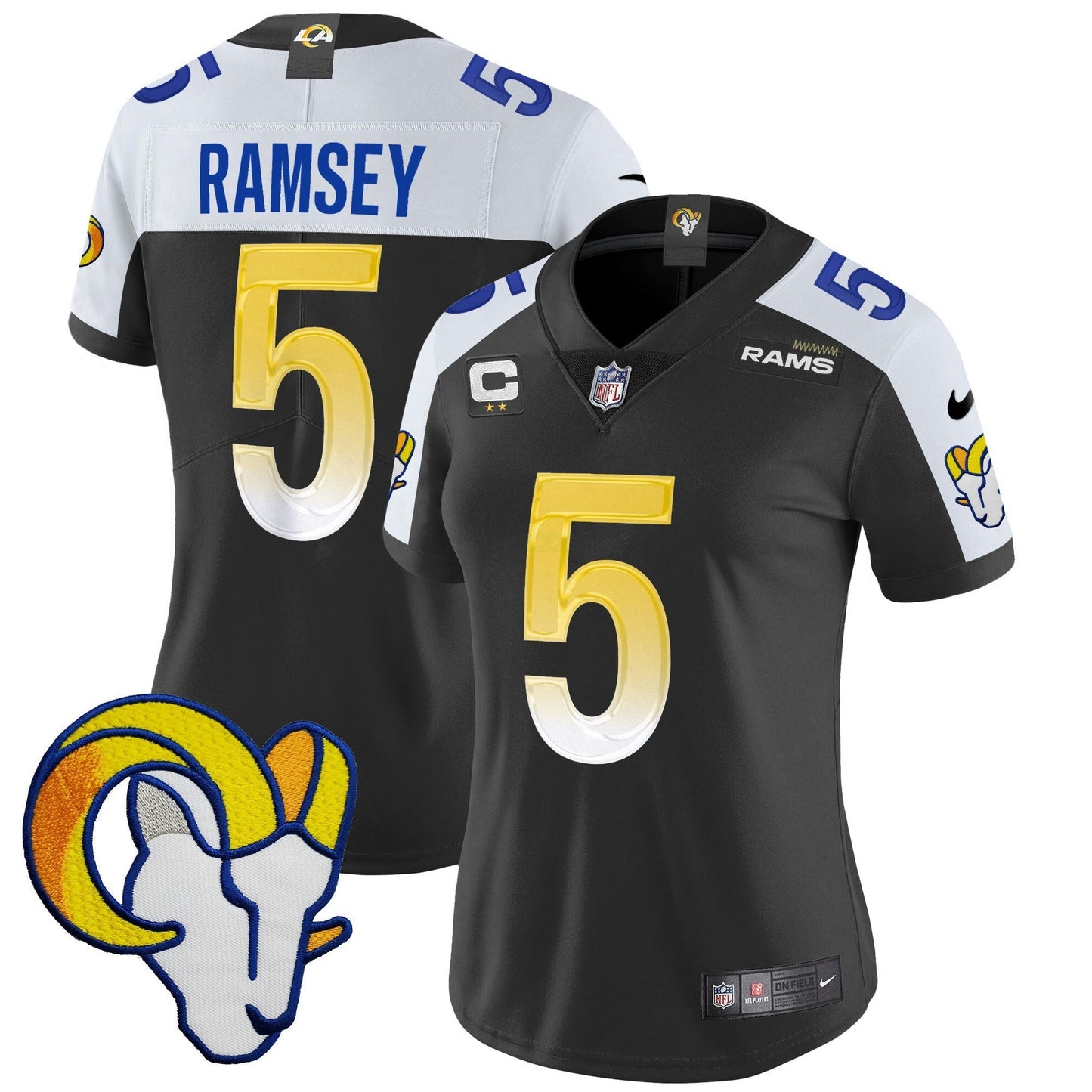 Camisa NFL Los Angeles Rams Women’s Vapor Limited Jersey V2