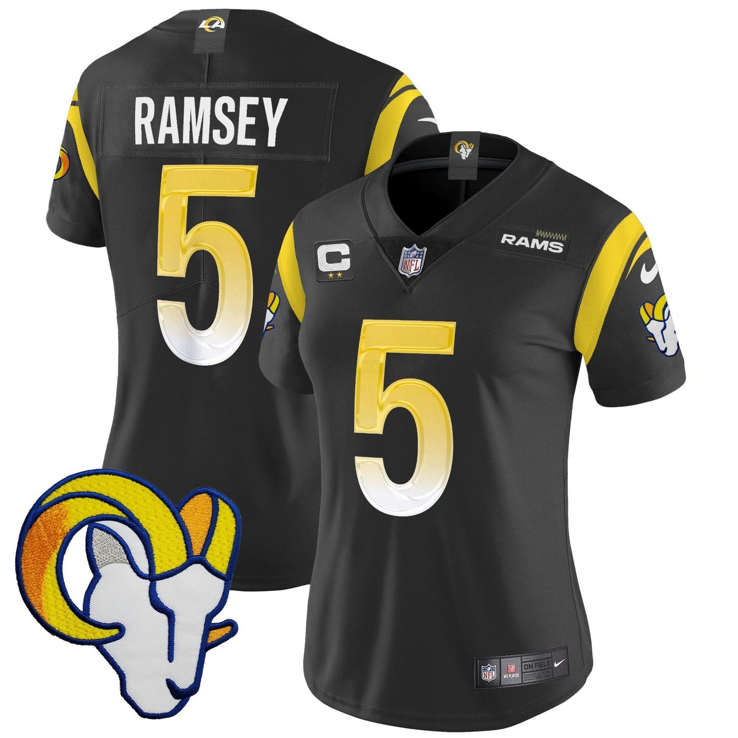 Camisa NFL Los Angeles Rams Women’s Vapor Limited Jersey V2
