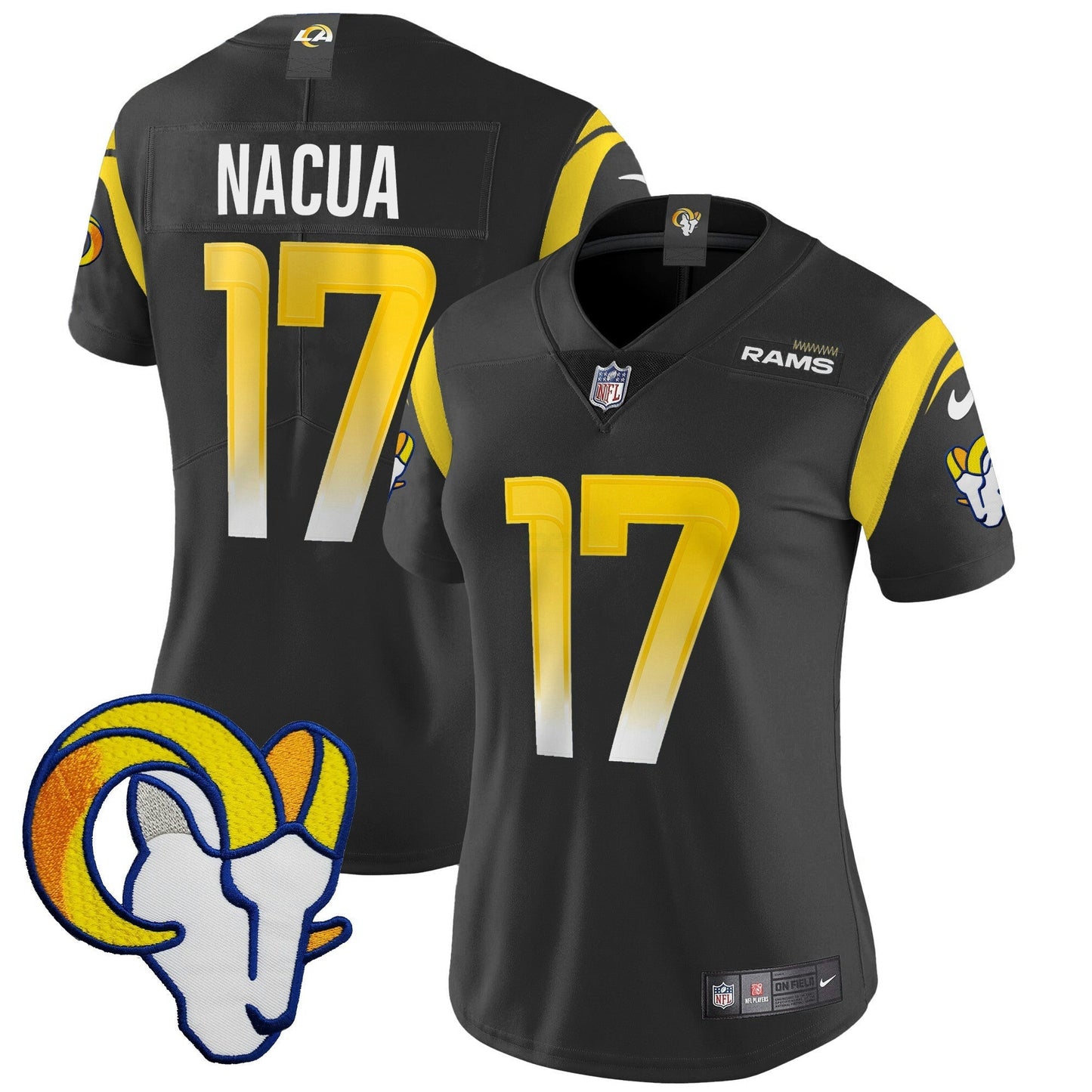 Camisa NFL Los Angeles Rams Women’s Vapor Limited Jersey V2