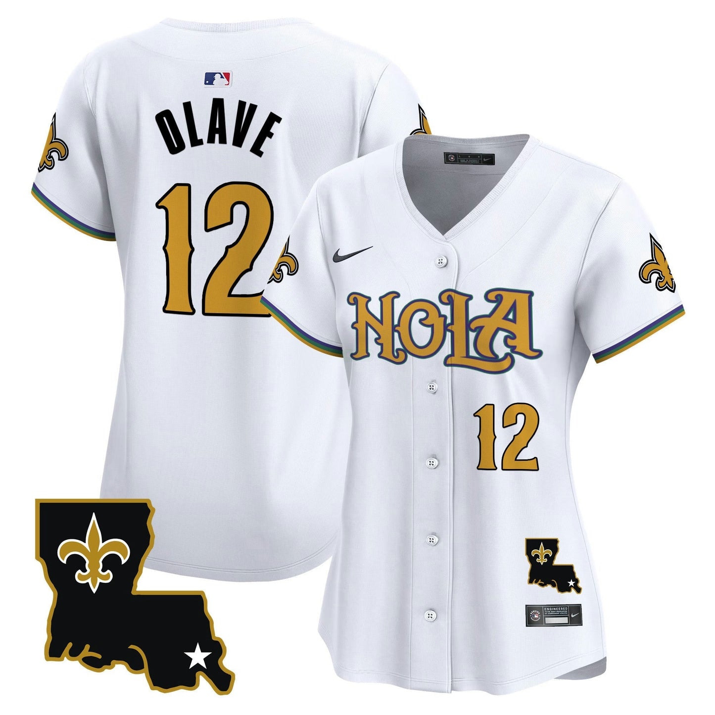 Camisa NFL New Orleans Saints Women’s Vapor Premier Limited Jersey