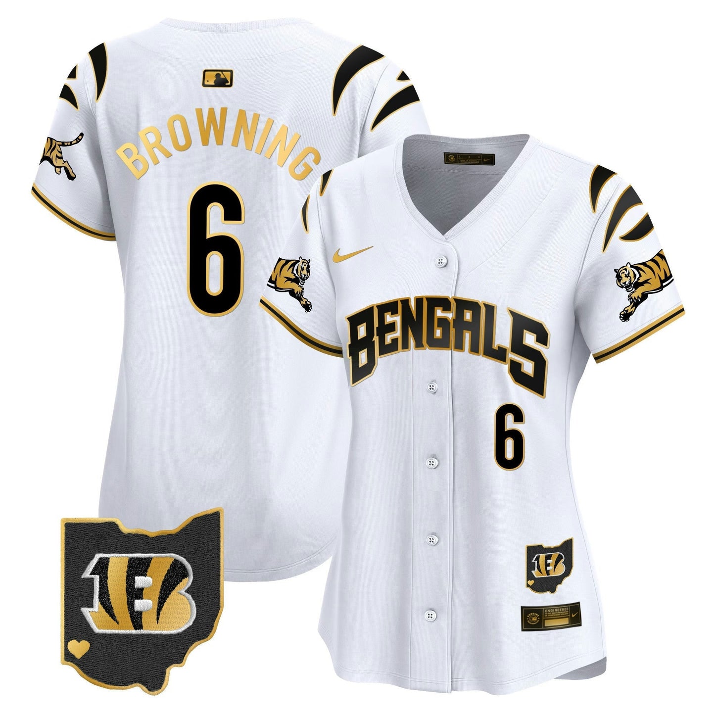 Camisa NFL Cincinnati Bengals Women’s Vapor Premier Limited Jersey