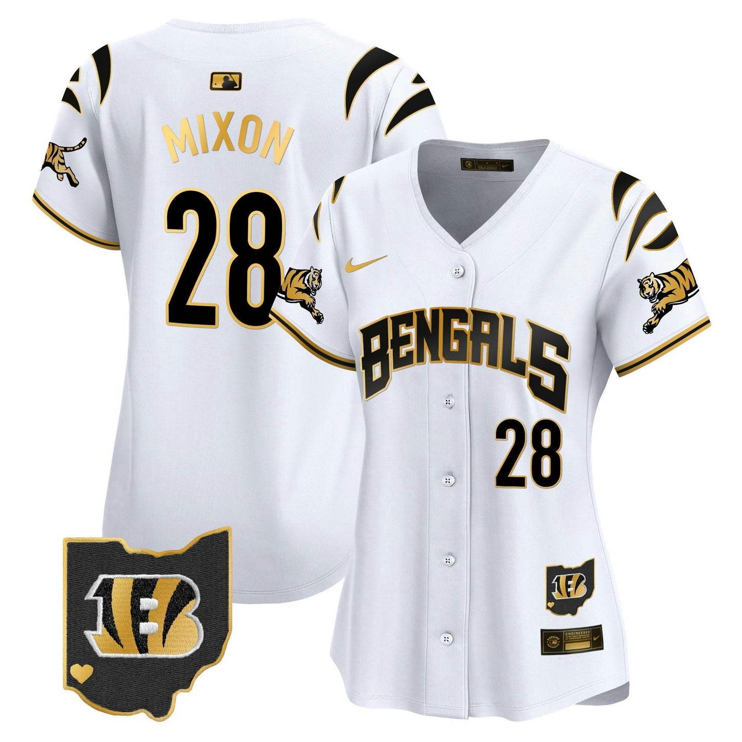Camisa NFL Cincinnati Bengals Women’s Vapor Premier Limited Jersey