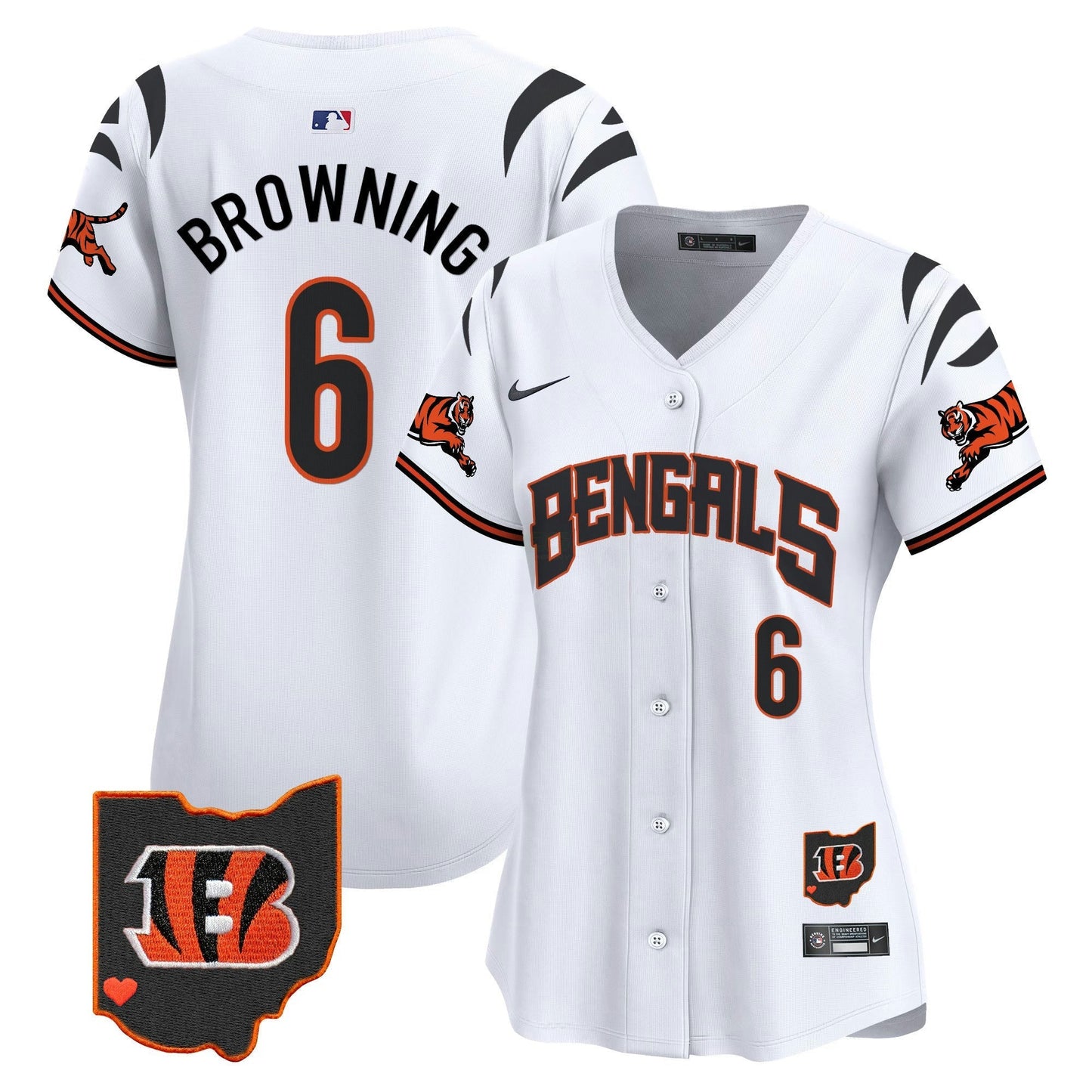 Camisa NFL Cincinnati Bengals Women’s Vapor Premier Limited Jersey