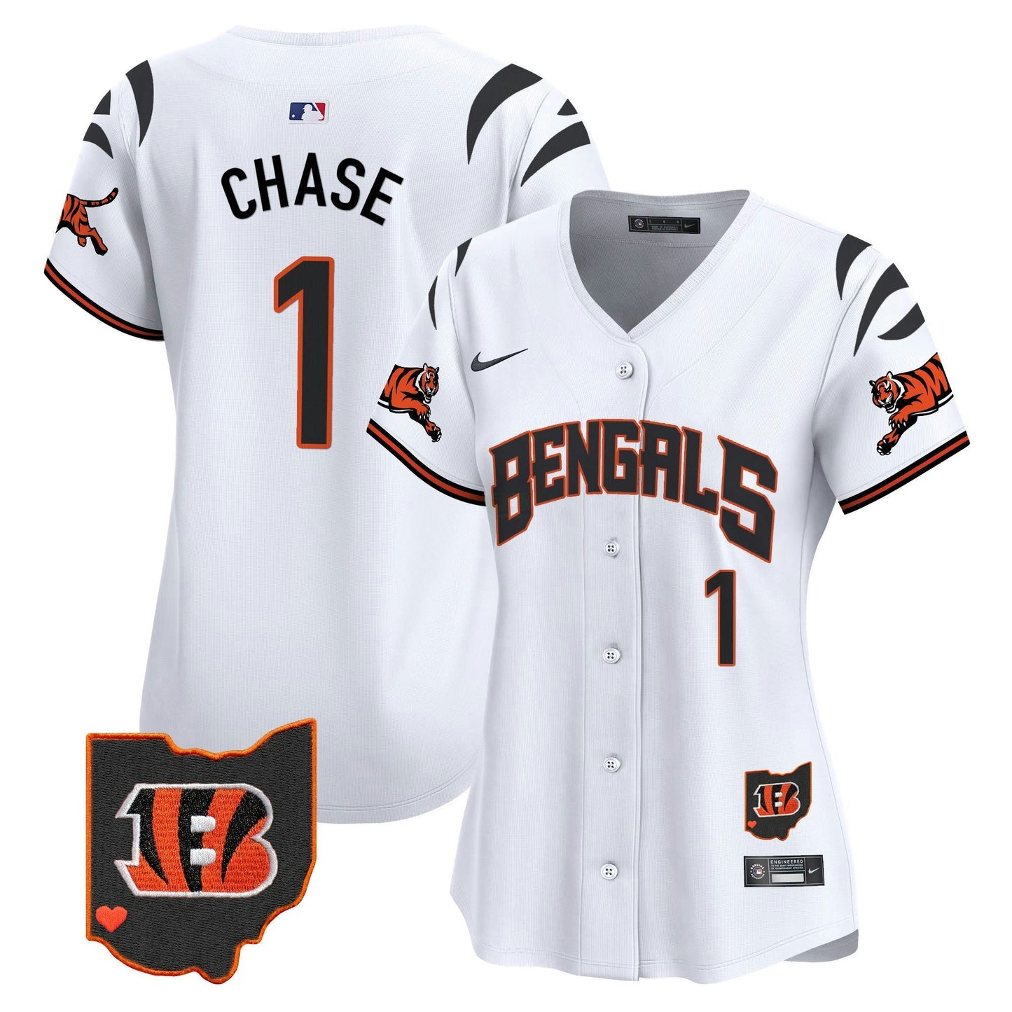 Camisa NFL Cincinnati Bengals Women’s Vapor Premier Limited Jersey