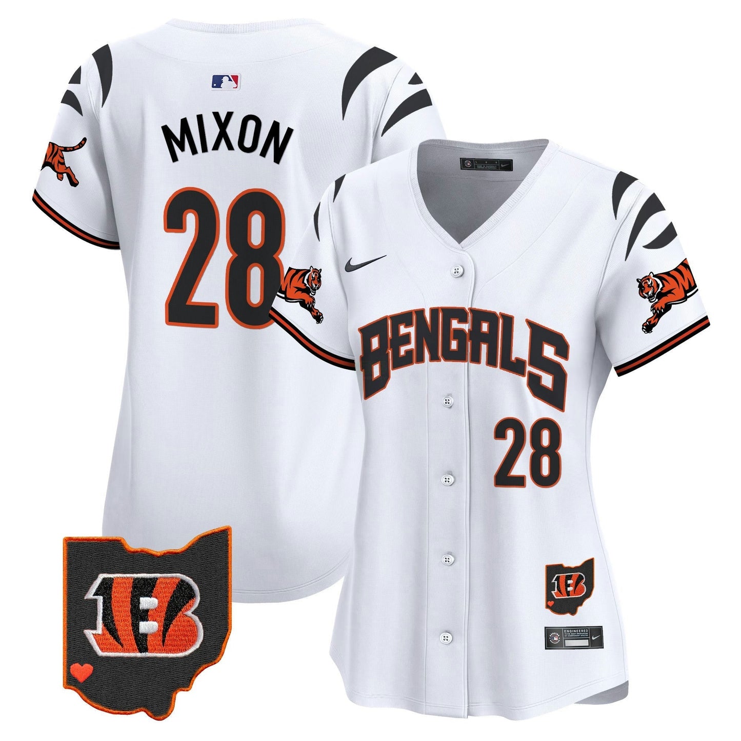 Camisa NFL Cincinnati Bengals Women’s Vapor Premier Limited Jersey