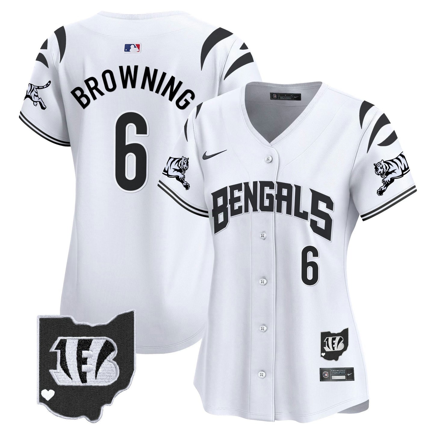 Camisa NFL Cincinnati Bengals Women’s Vapor Premier Limited Jersey
