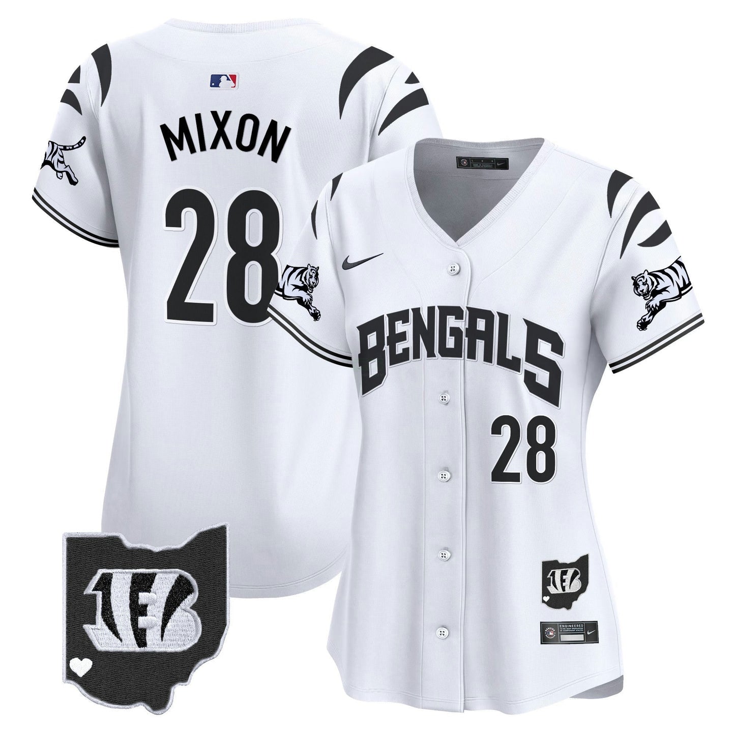 Camisa NFL Cincinnati Bengals Women’s Vapor Premier Limited Jersey
