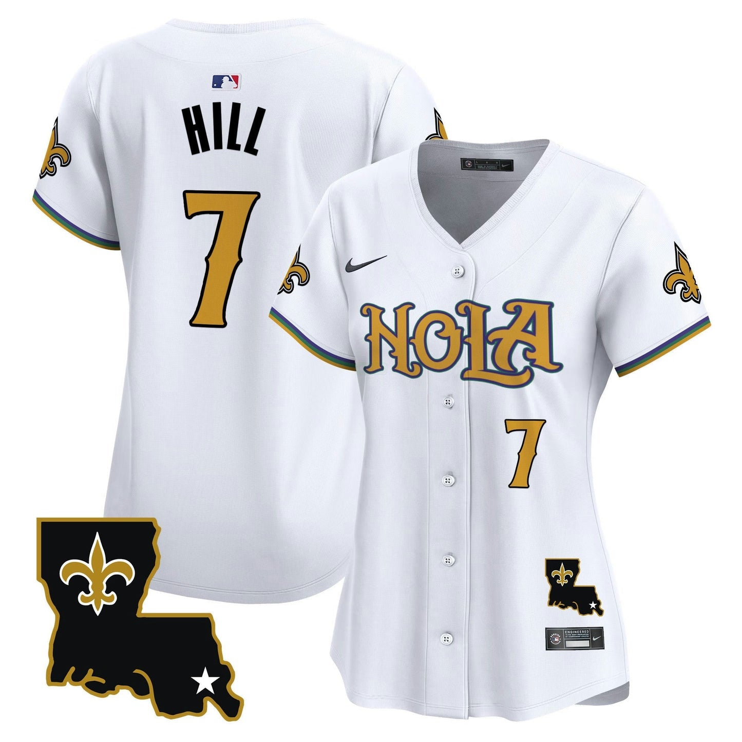 Camisa NFL New Orleans Saints Women’s Vapor Premier Limited Jersey
