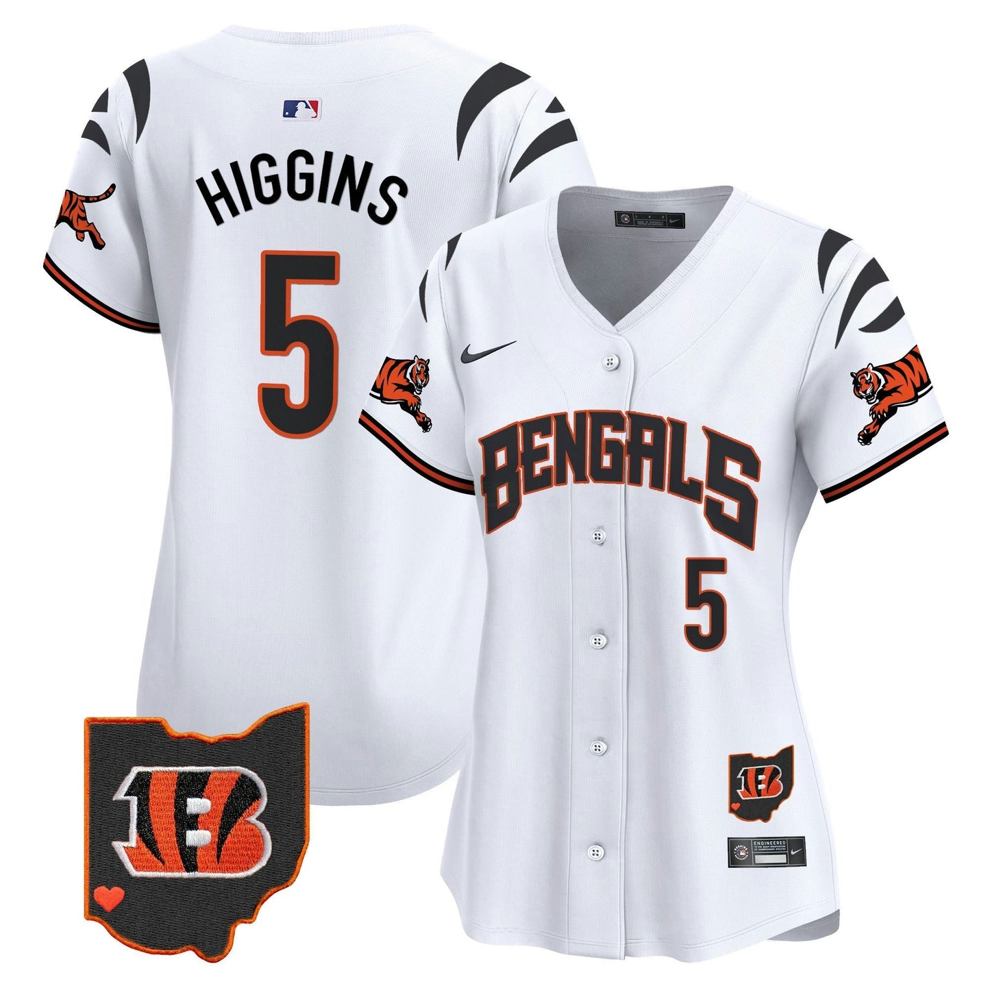 Camisa NFL Cincinnati Bengals Women’s Vapor Premier Limited Jersey
