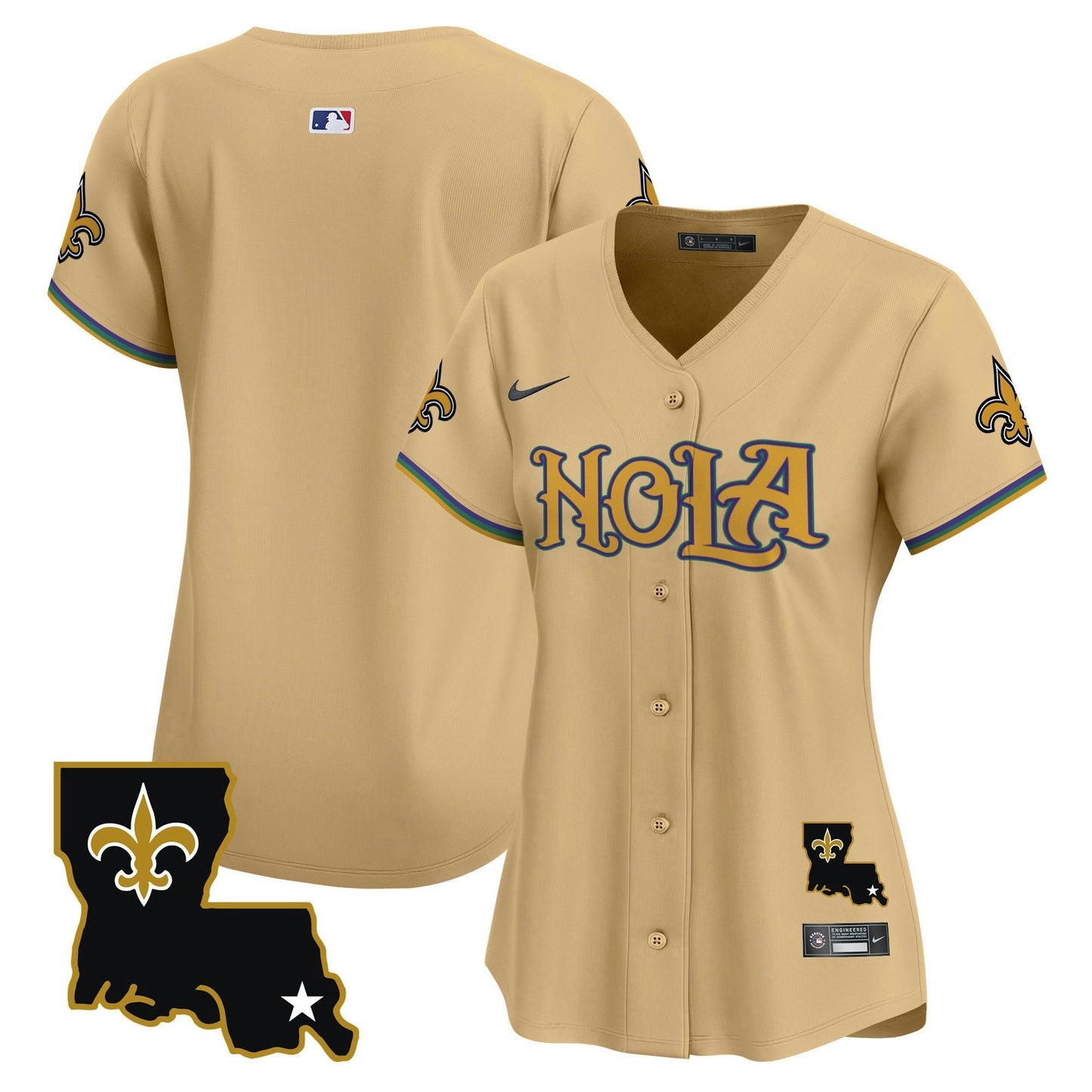 Camisa NFL New Orleans Saints Women’s Vapor Premier Limited Jersey