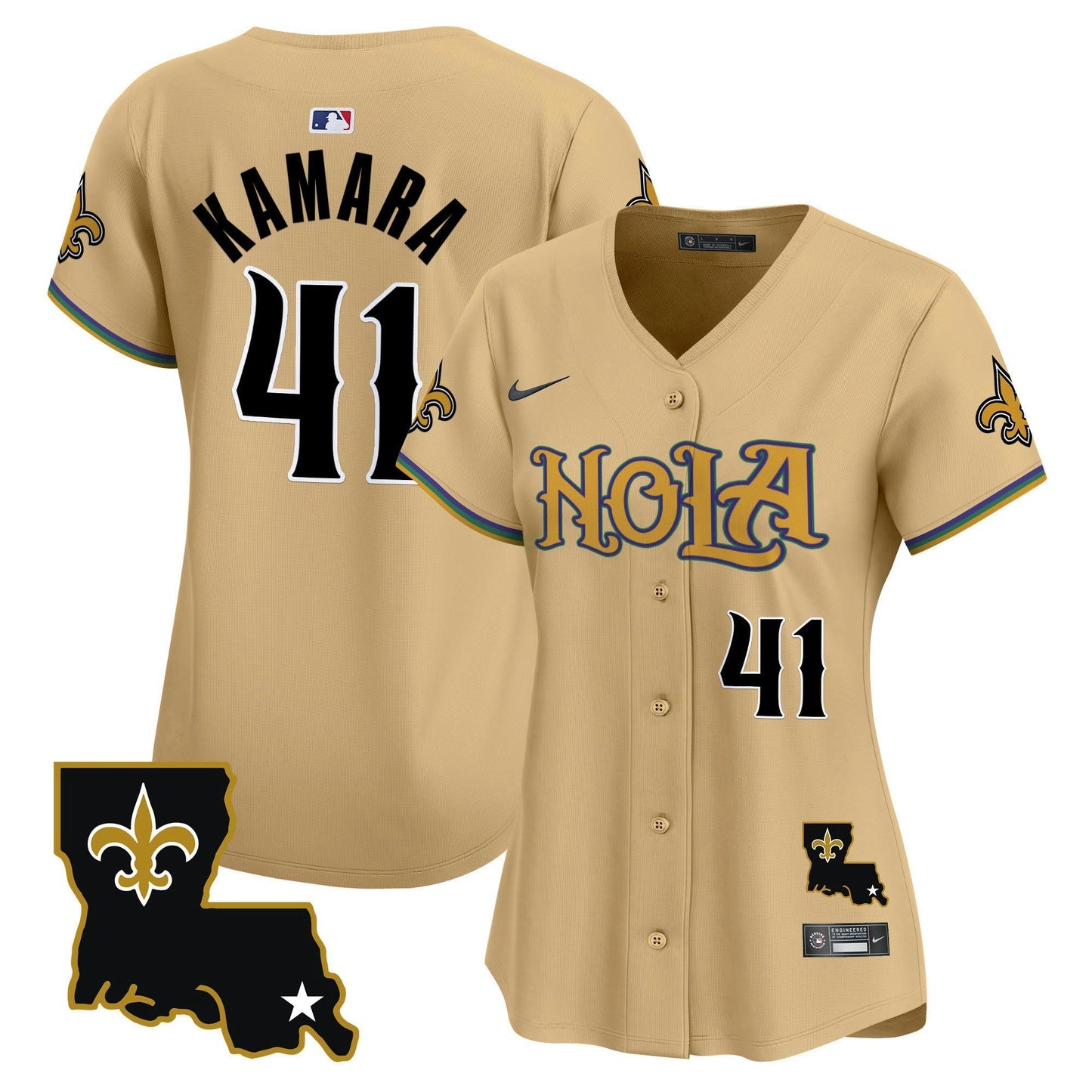 Camisa NFL New Orleans Saints Women’s Vapor Premier Limited Jersey